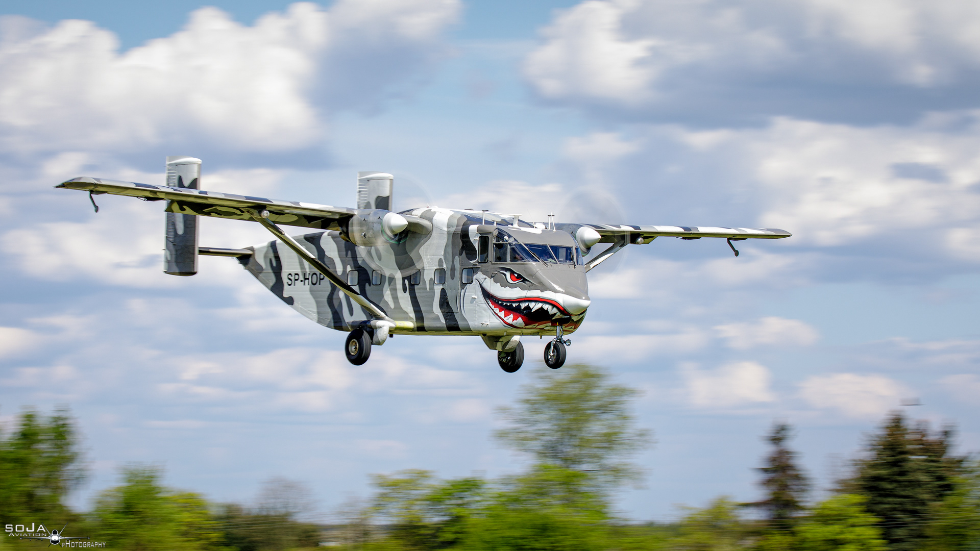 ID270424-SkyForce Short SC-7 Skyvan SP-HOP Sharky cn# SH1906 230723 #2