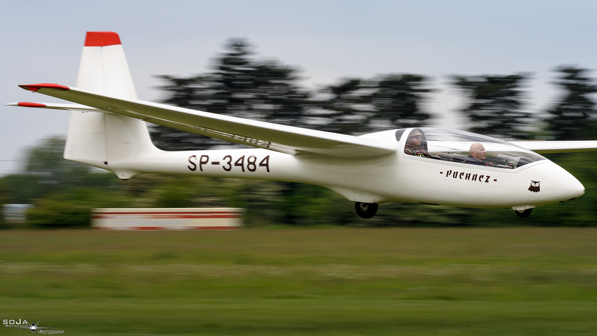 ID110524 - Aero Club Ziemi Piotrkowskiej SZD 50-3 Puchacz SP-3484 #2