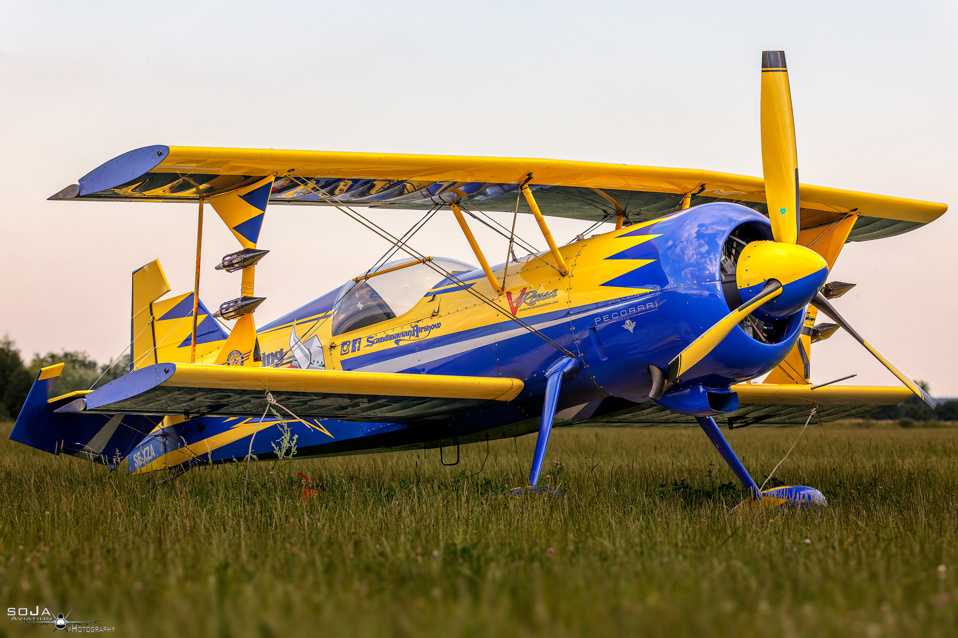 ID170624-Scandinavian Airshow Pitts 12S Python SE-XZA