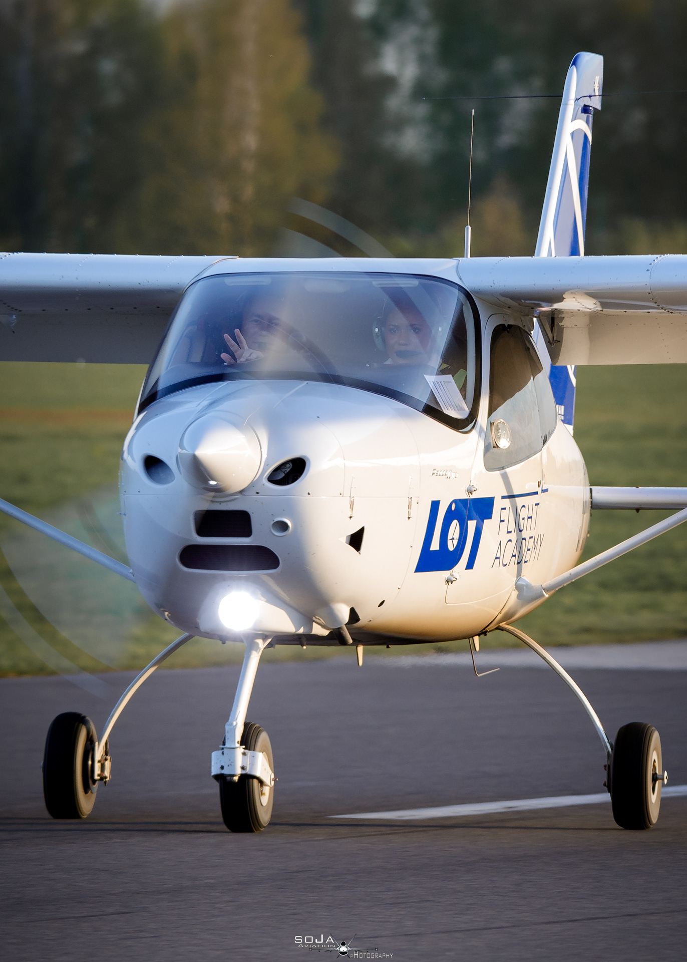 ID060424-LOT Flight Academy Tecnam P2008JC MK II SP-LFD cn# 1142 Marta#Adrian #2
