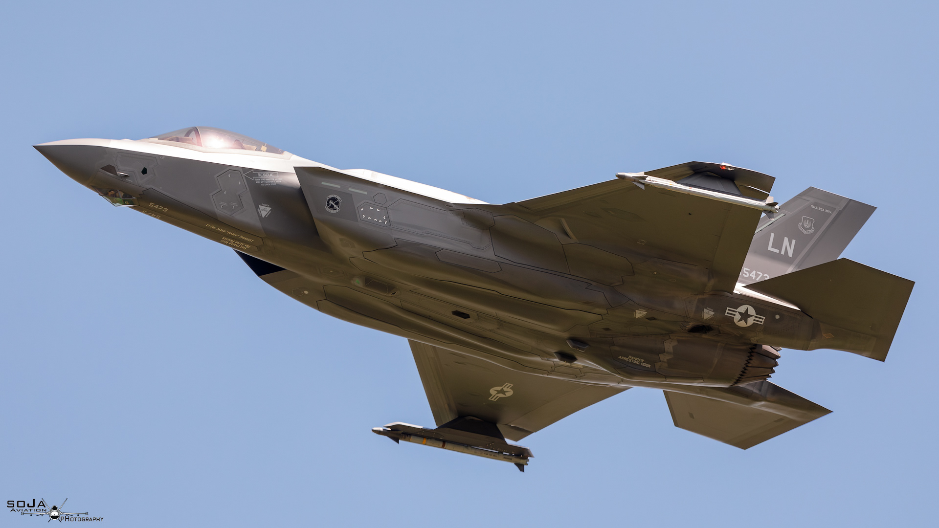 ID170624-US Air Force Lockheed Martin F-35 A-4 Lightning II LN 19-5473 AF-301 495th FS #2