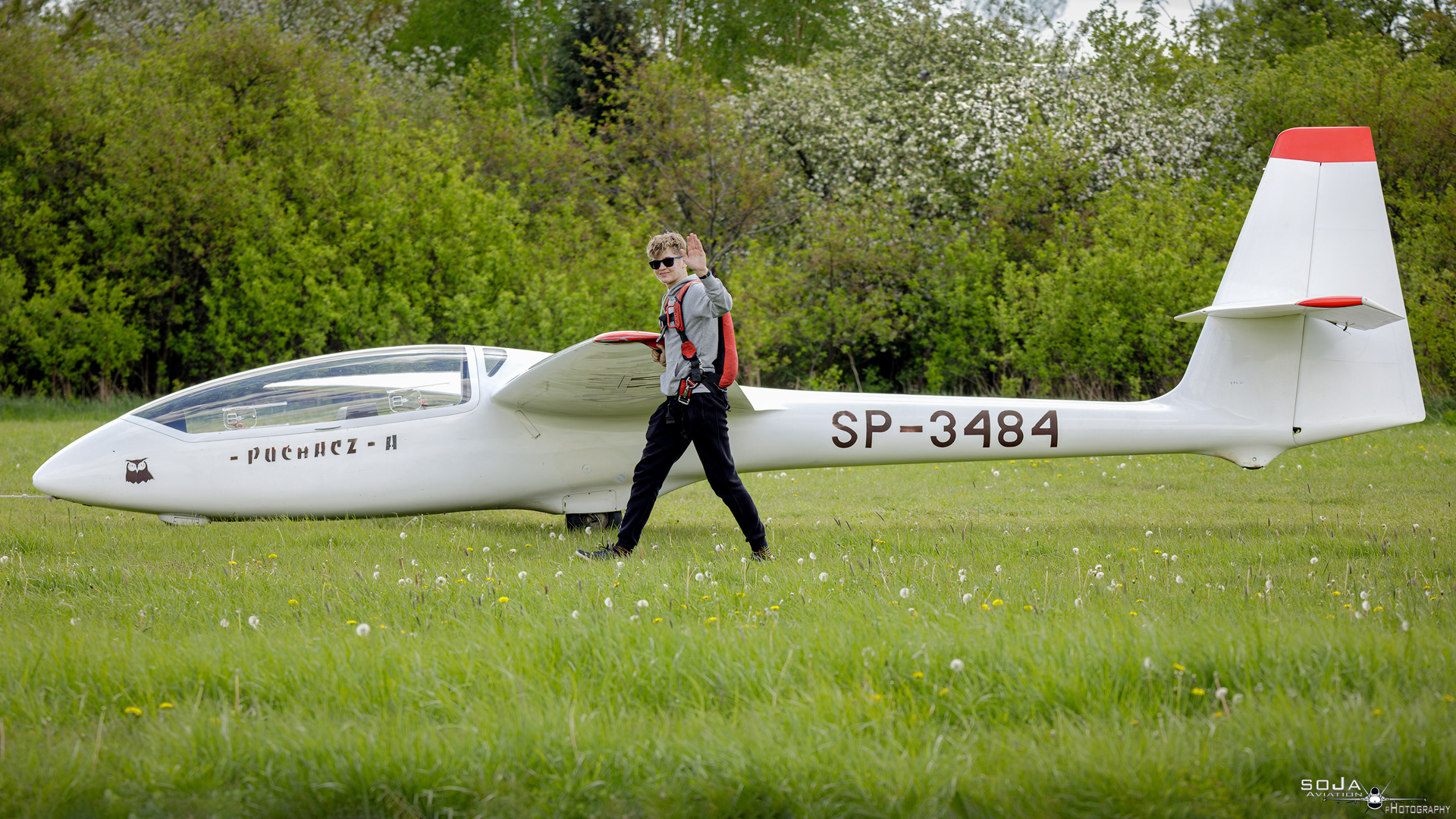 ID260424-Aero Club - Ziemi Piotrkowskiej SZD 50-3 Puchacz SP-3484