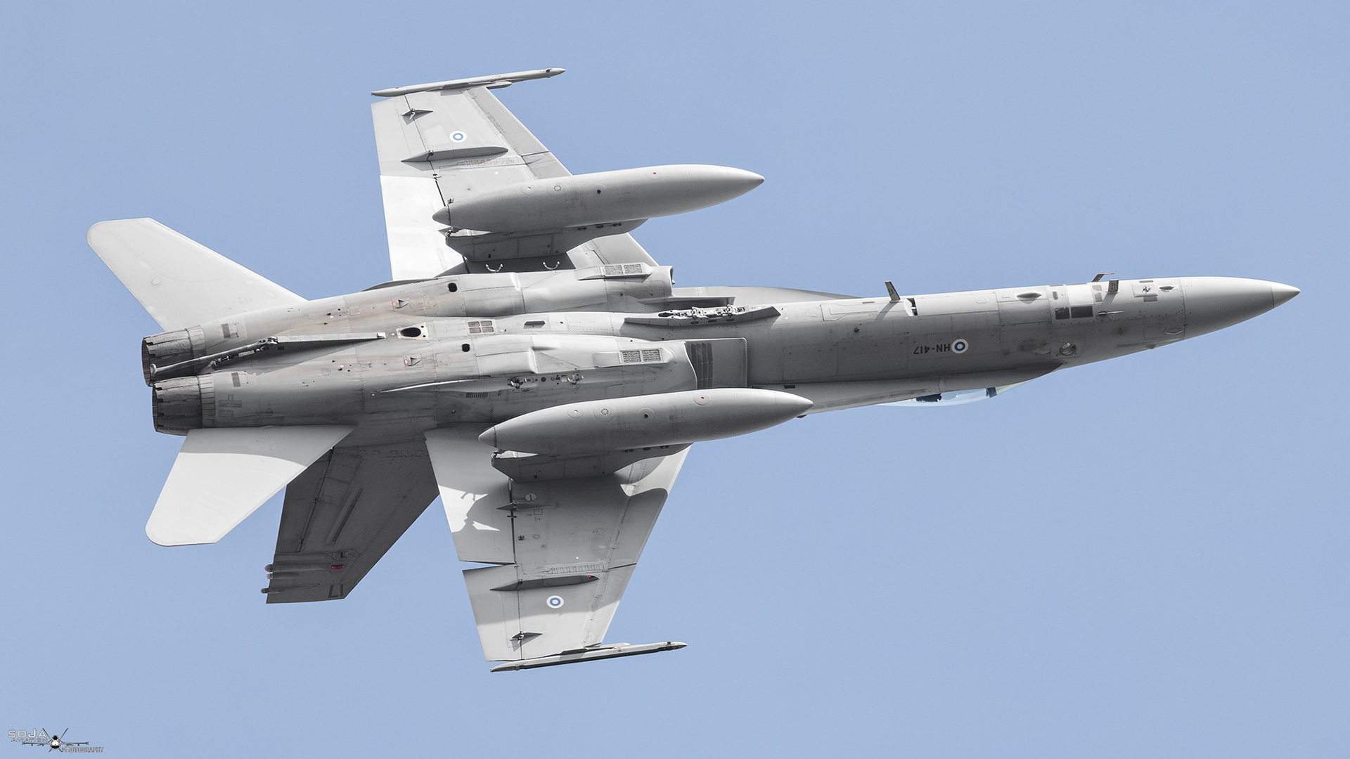 ID28082025 - Finland - Air Force McDonnell Douglas FA-18C Hornet HN-417 cn# 1399-FNC017