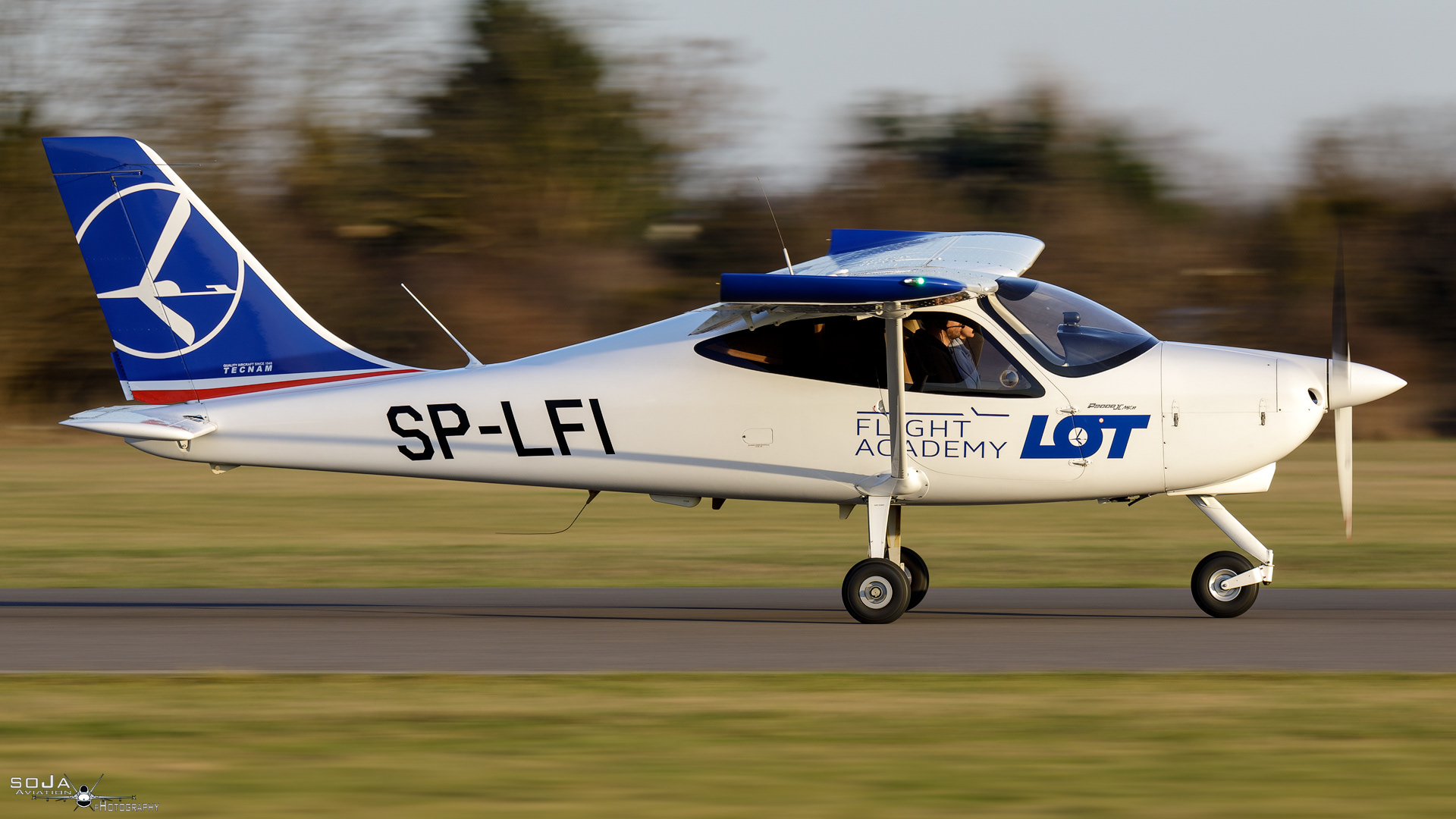 ID160224-LOT Flight Academy Tecnam P2008JC MkII SP-LFI cn# 1172