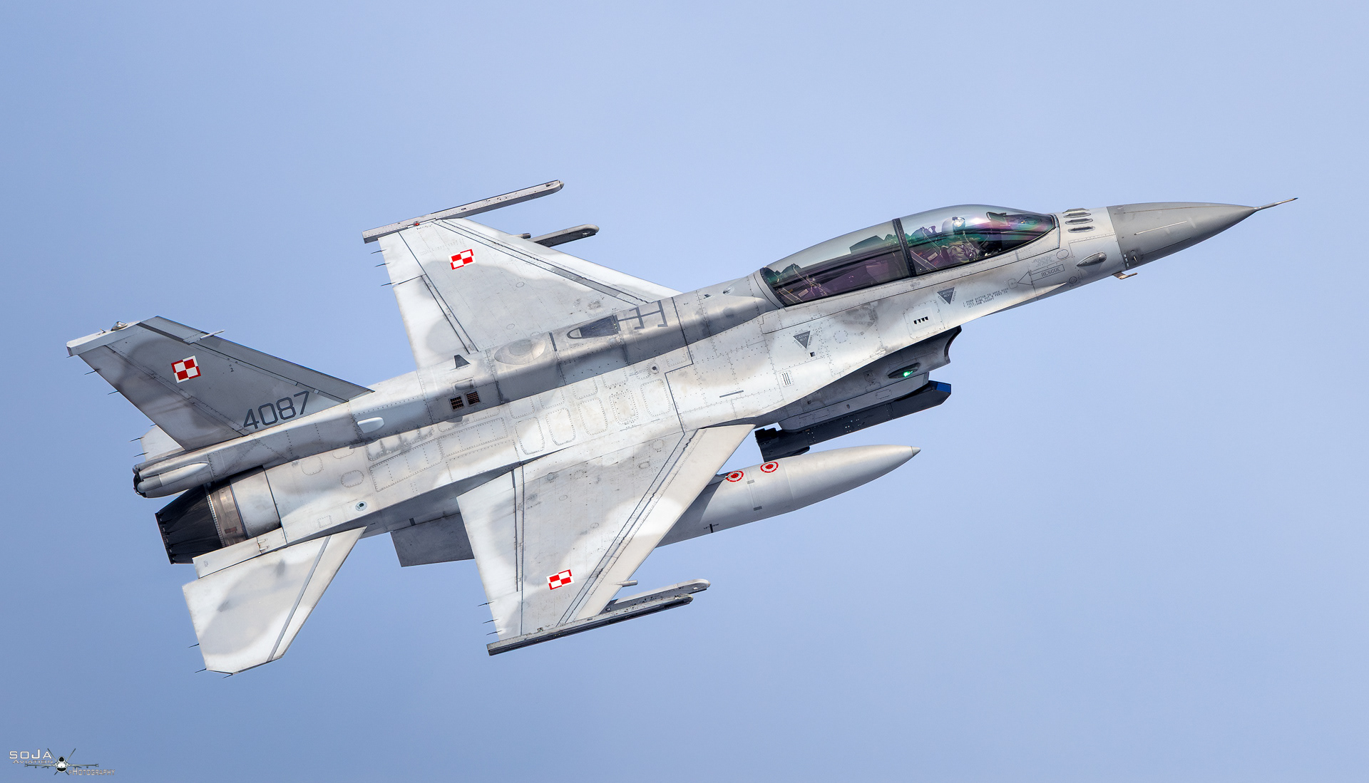 ID20022026 - Lockheed Martin F-16D 4087 03-0087 cn# JD-12