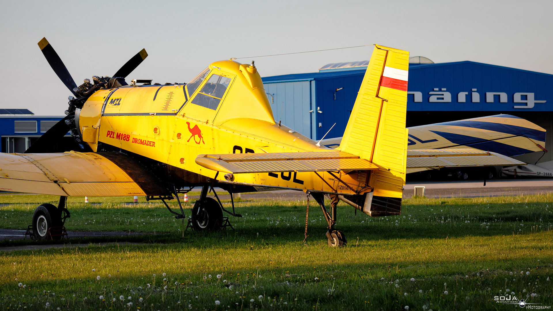 ID270424-PZL-Mielec M-18 Dromader SP-ZUL  cn# 1Z014-11 Sunset