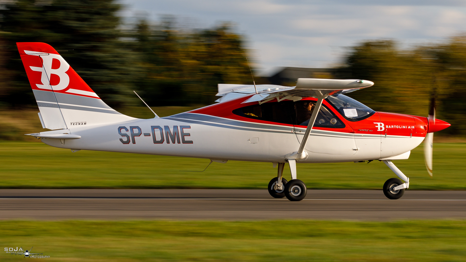 ID041123-Bartolini Air Tecnam Tecnam P2008-JC MKII SP-DME cn_1134