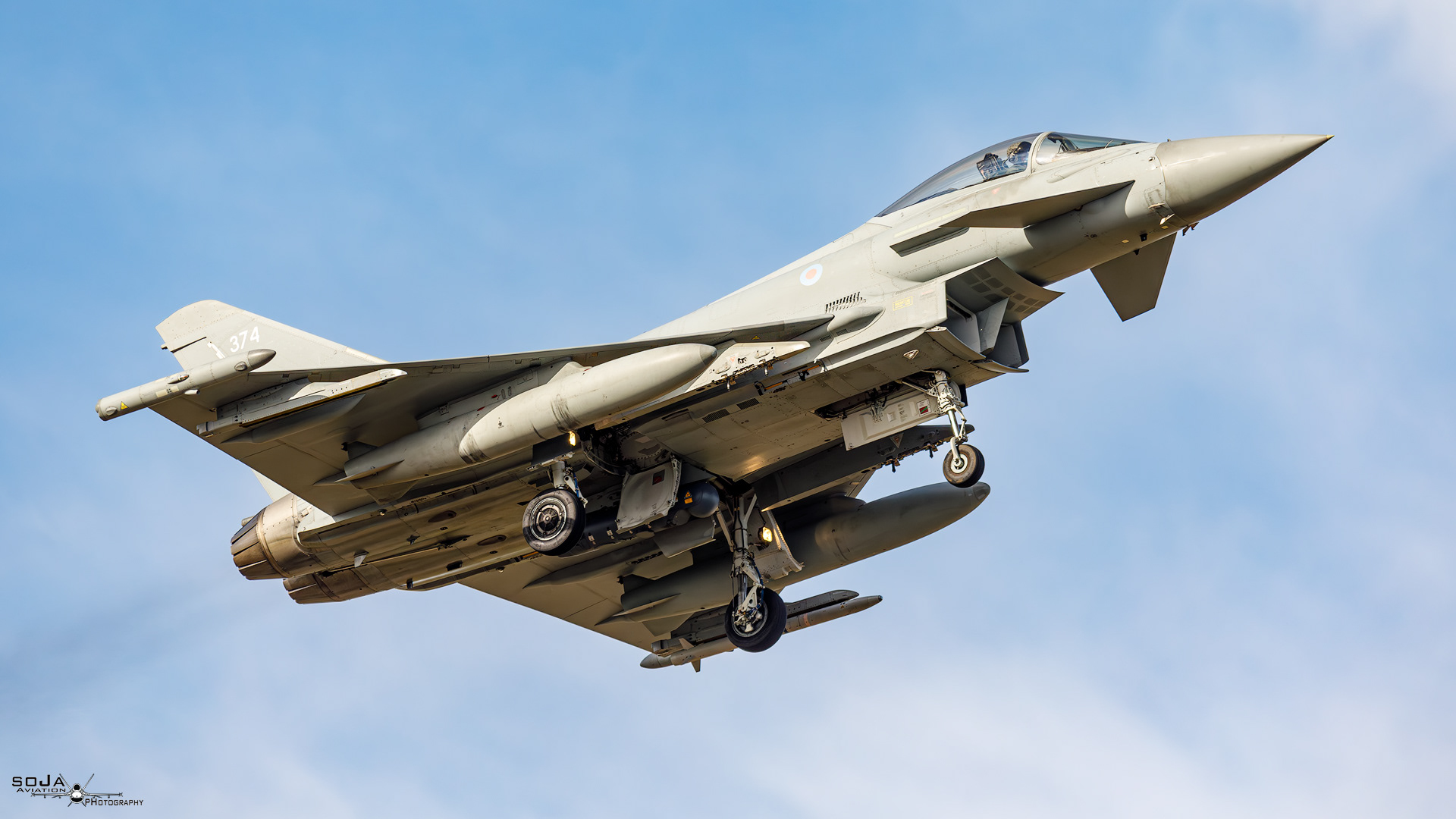 ID031023 United Kingdom - Royal Air Eurofighter Typhoon FGR4 ZK374 cn# BS135
