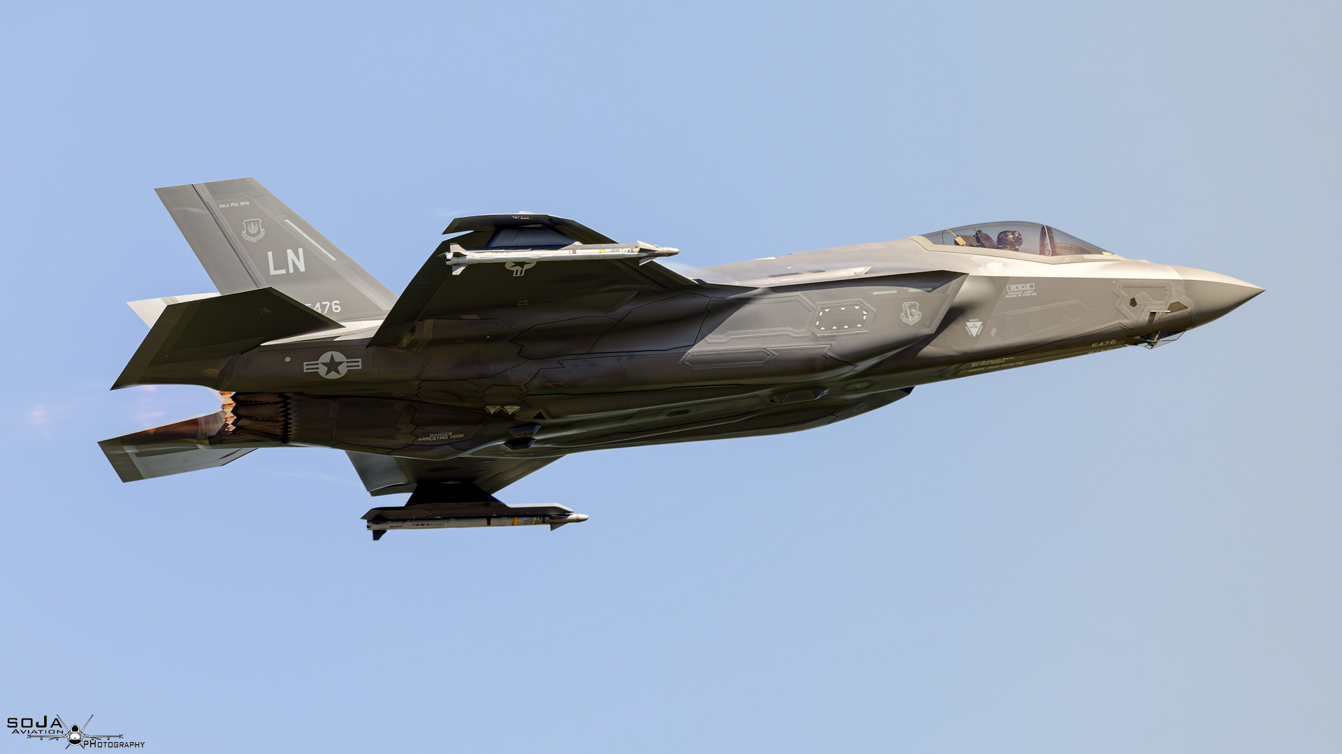 ID010524-US Air Force Lockheed Martin F-35 A-4 Lightning II LN 19-5476 AF-304 495th FS