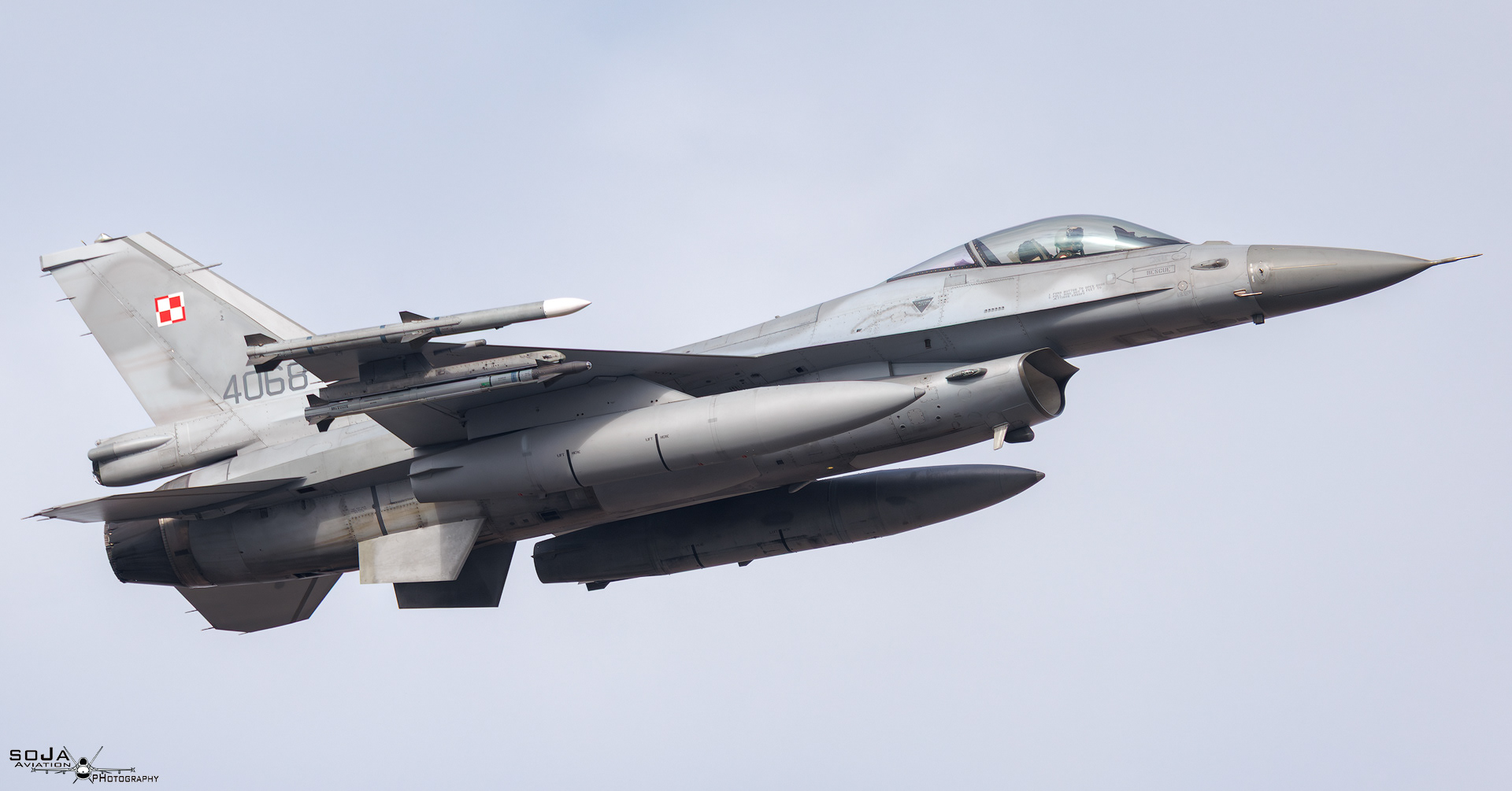 Lockheed Martin F-16C Jastrzab 4068 03-0068 JC-29