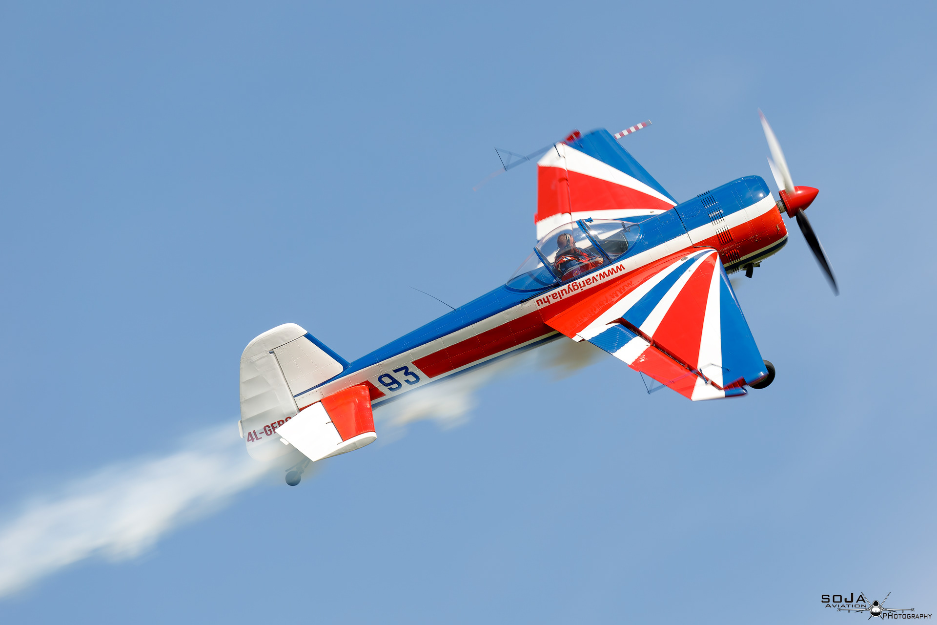 Vári Gyula Yakovlev Yak-55 4L-GFB01 cn# 901010 #2