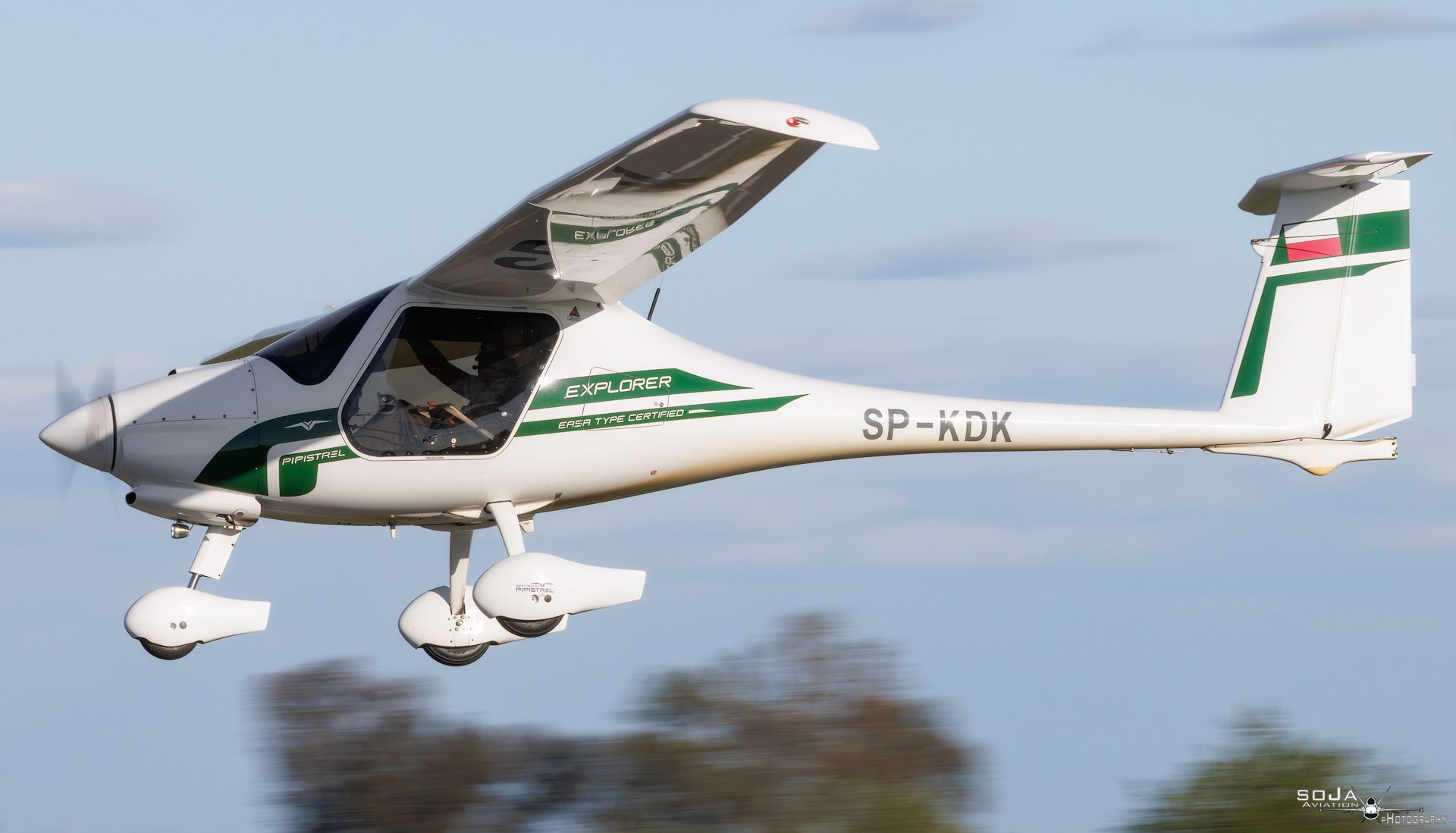 ID010526 - Pipistrel Explorer SP-KDK cn#  VSW121A0126