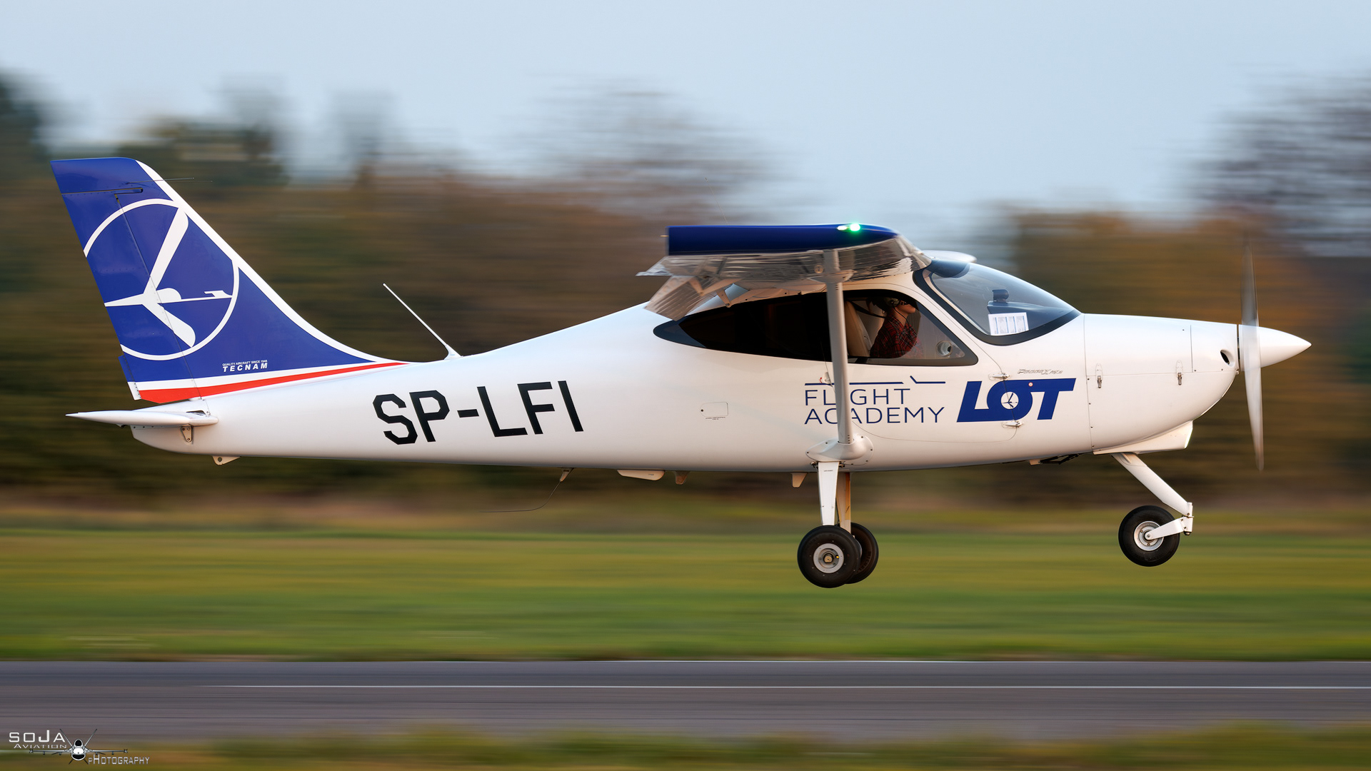 ID261024 - LOT Flight Academy Tecnam P2008JC MkII SP-LFI cn# 1172_Firstsolo