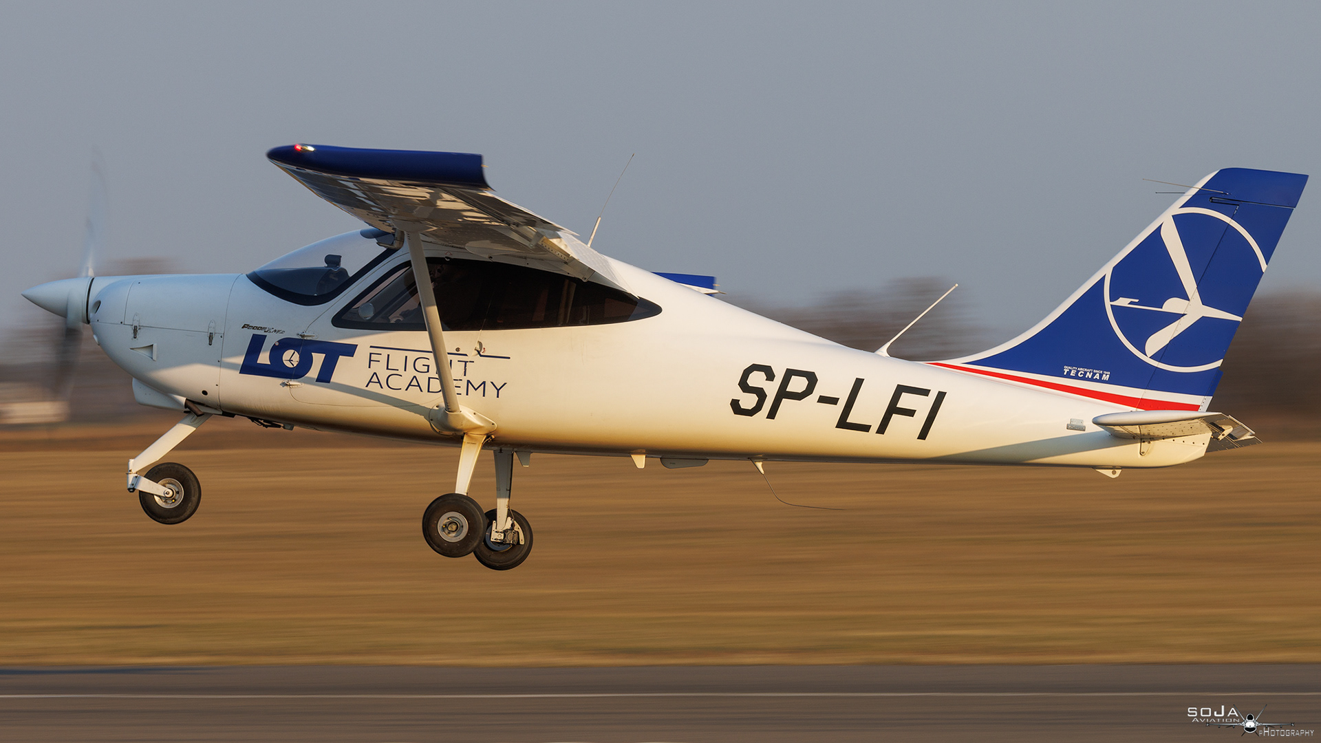 ID220325 - LOT Flight Academy Tecnam P2008JC MkII SP-LFI cn# 1172