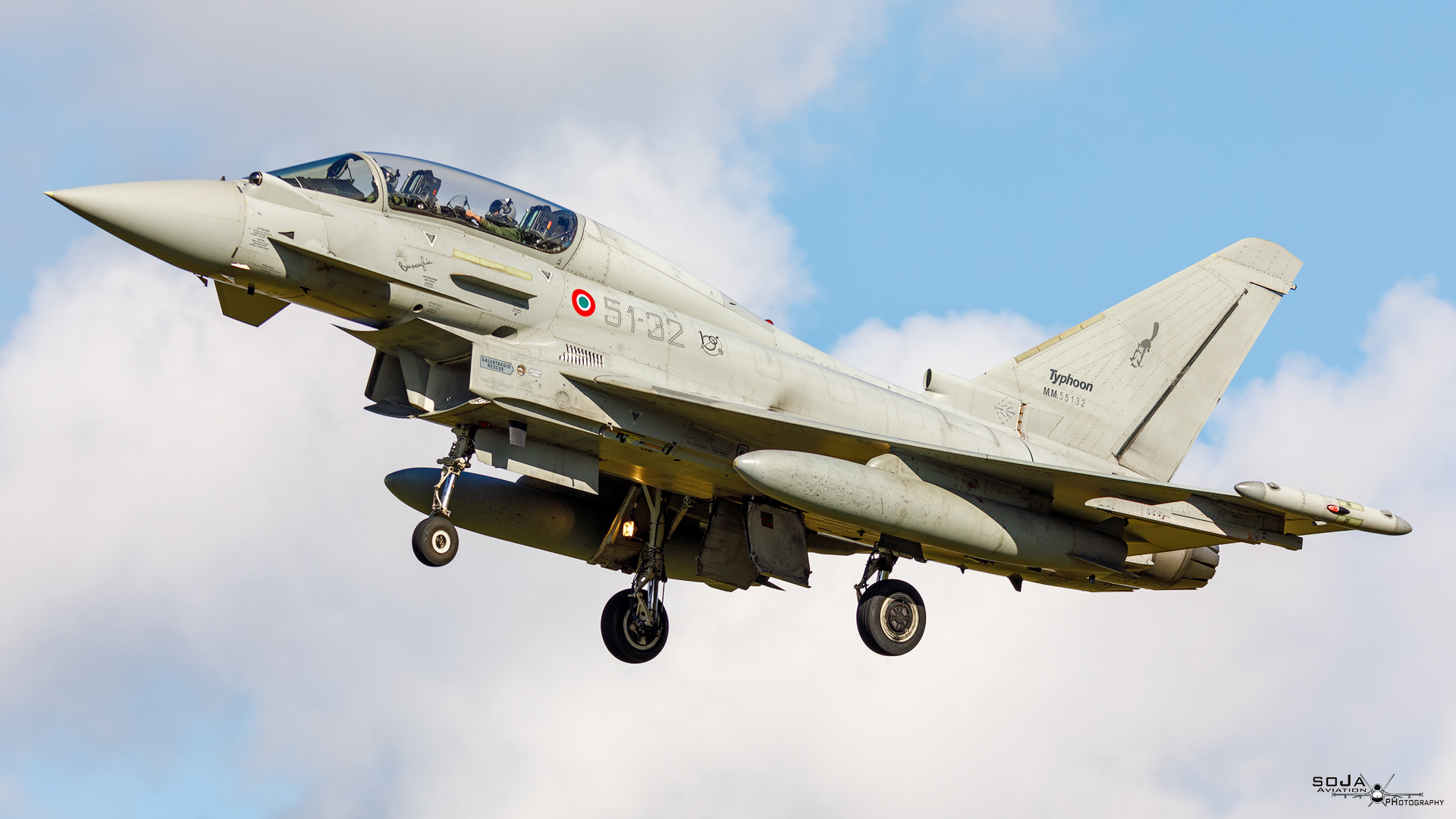 ID171023-Italy - Air Force Eurofighter Typhoon EF2000 (T) MM55132 cn# IT011 #2