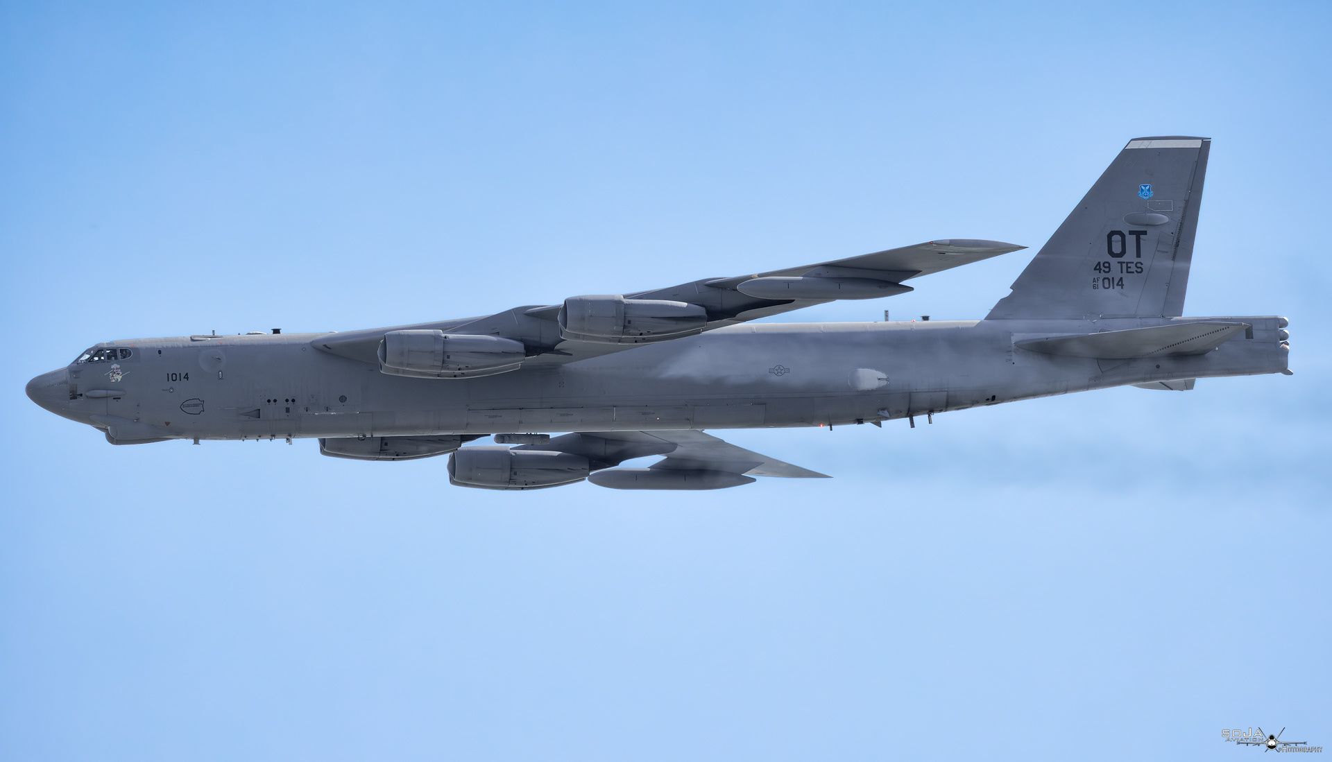 ID200925 - US Air Force USAF Boeing B-52H-BW Stratofortress 61-0014 49th TES cn# 464441 #2