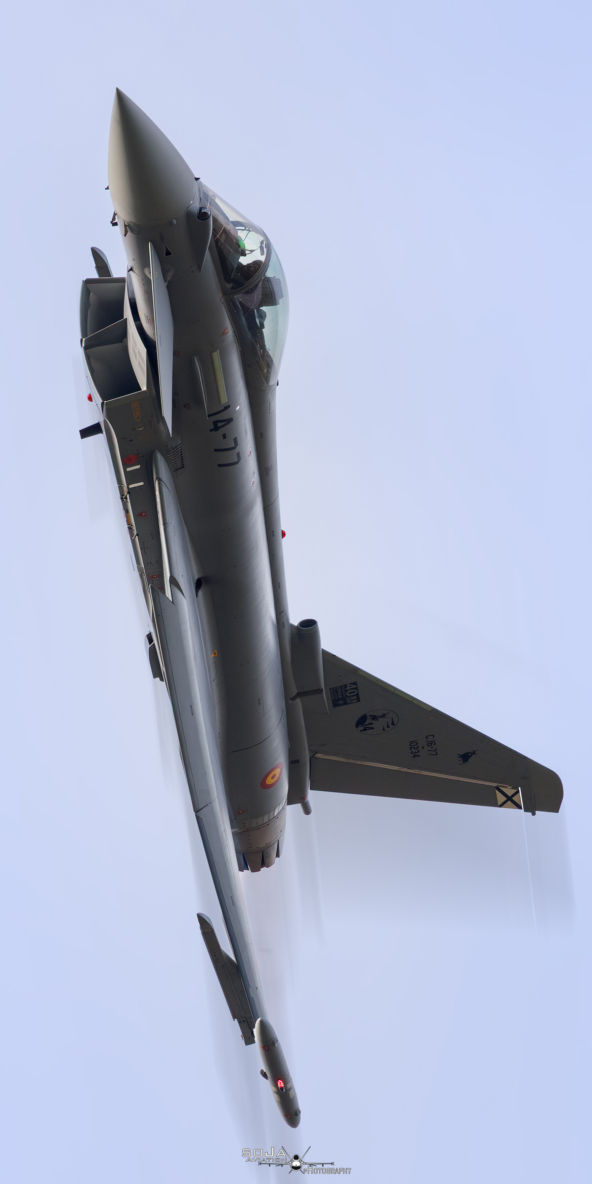 ID28082025 - Spain - Air Force Eurofighter Typhoon EF2000 C.16-77 14-77 cn# SS058 #6