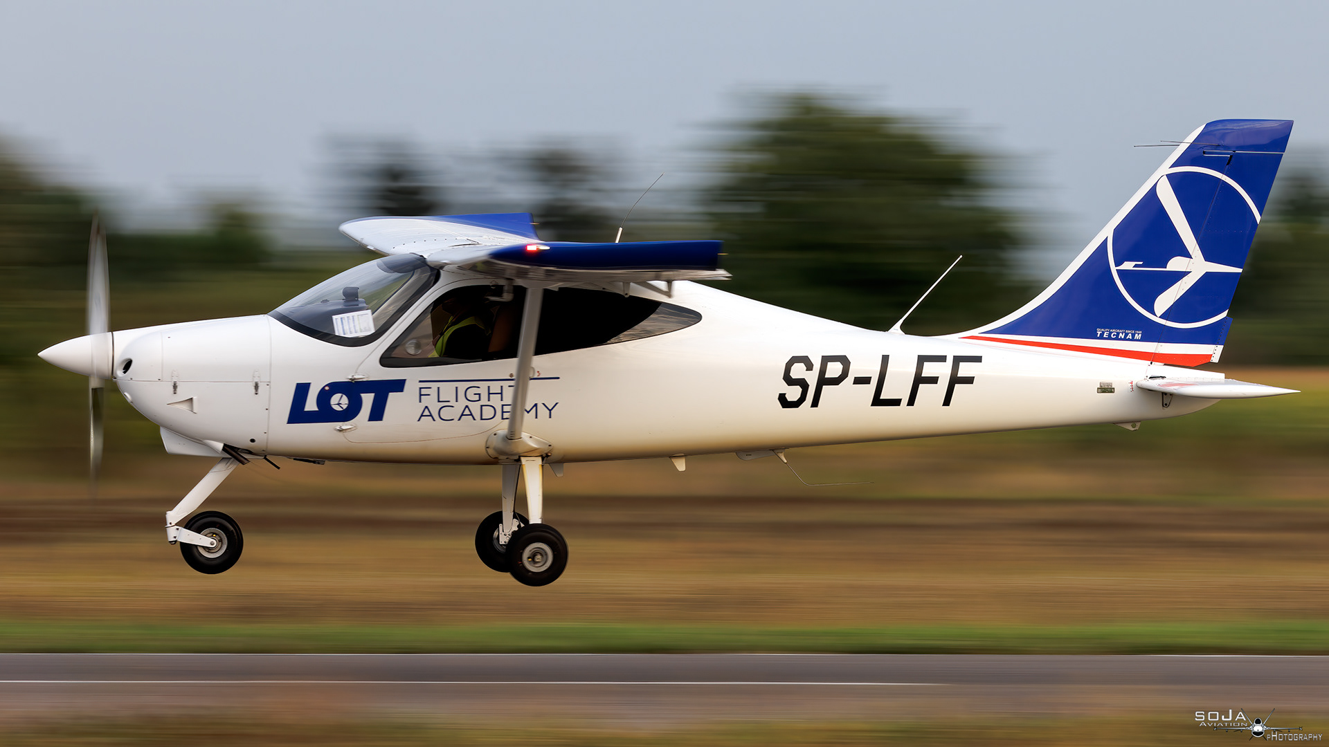ID310824 - LOT Flight Academy Tecnam P2008JC SP-LFF cn# 1144