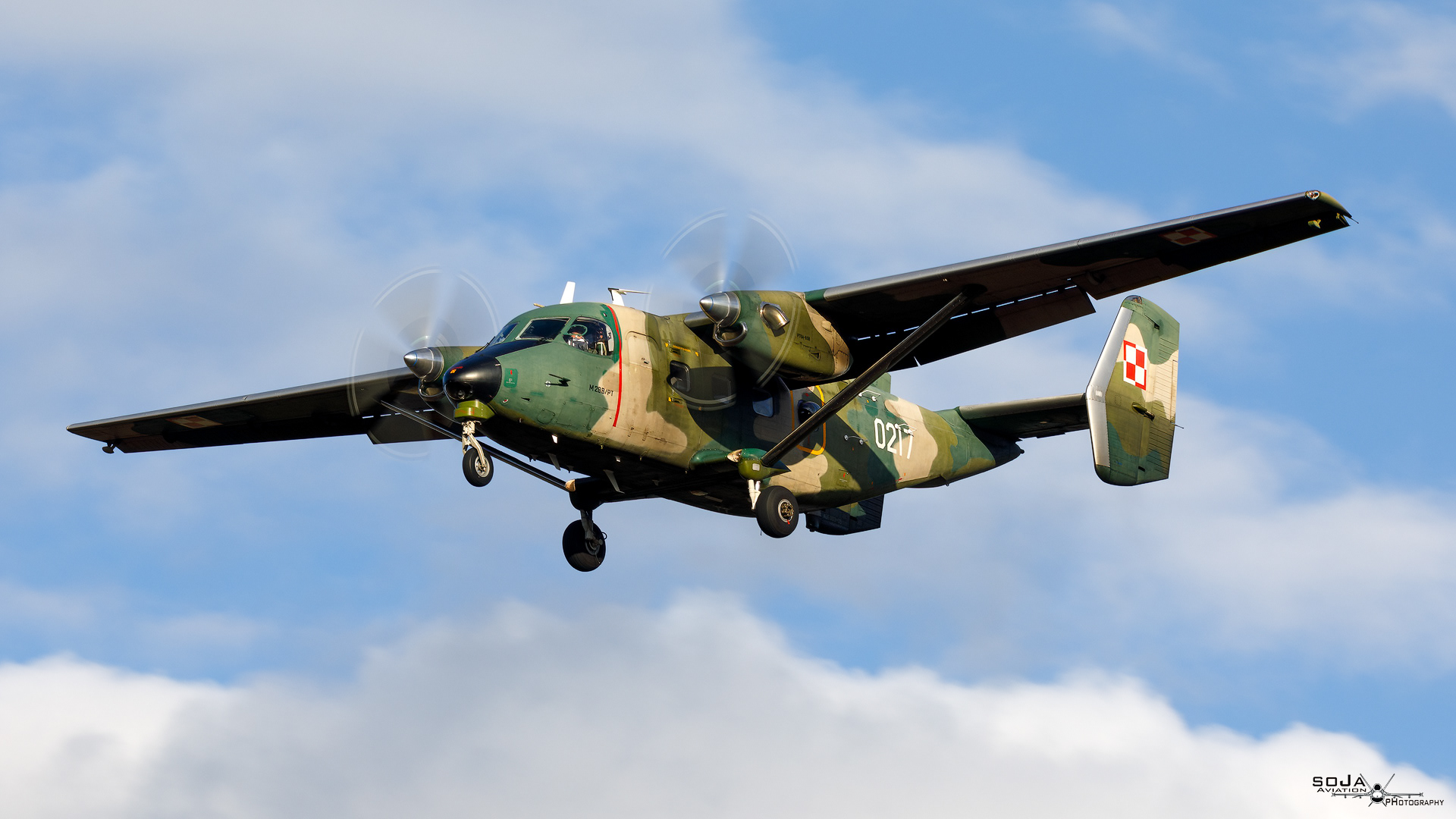 ID231023-Poland Air Force PZL-Mielec M-28TD Bryza 0217 cn# AJG002-11