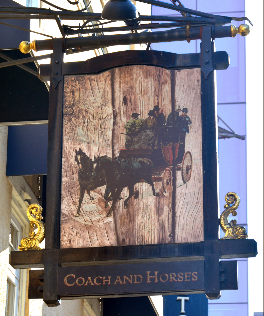 2024 - Tavern sign for Washington Black