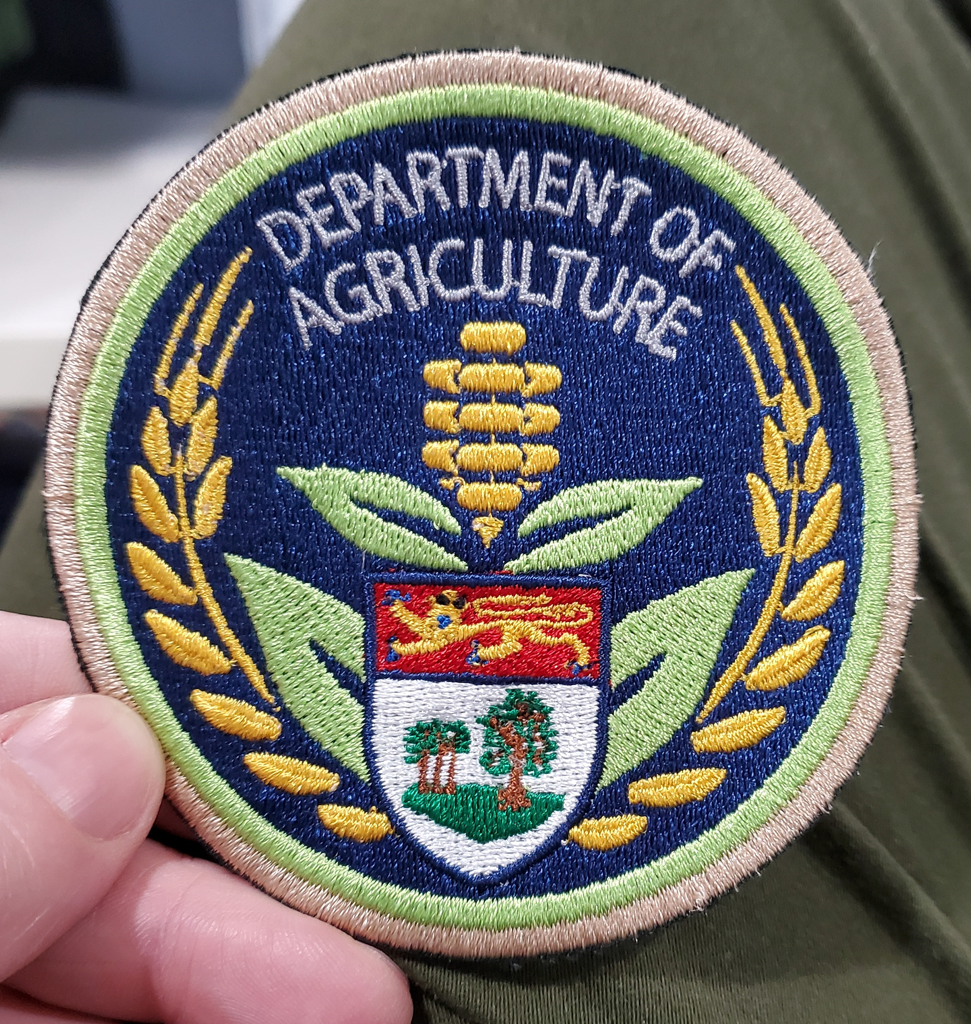 2022 - Department of Agriculture badge for Diggstown S4