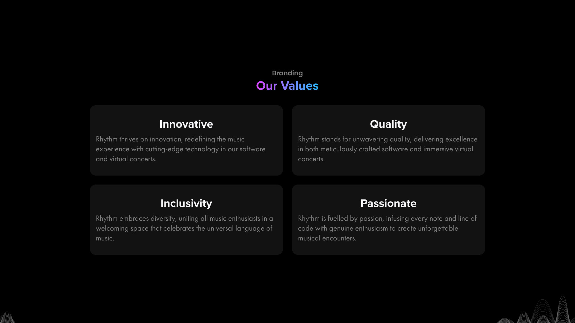 Brand Values