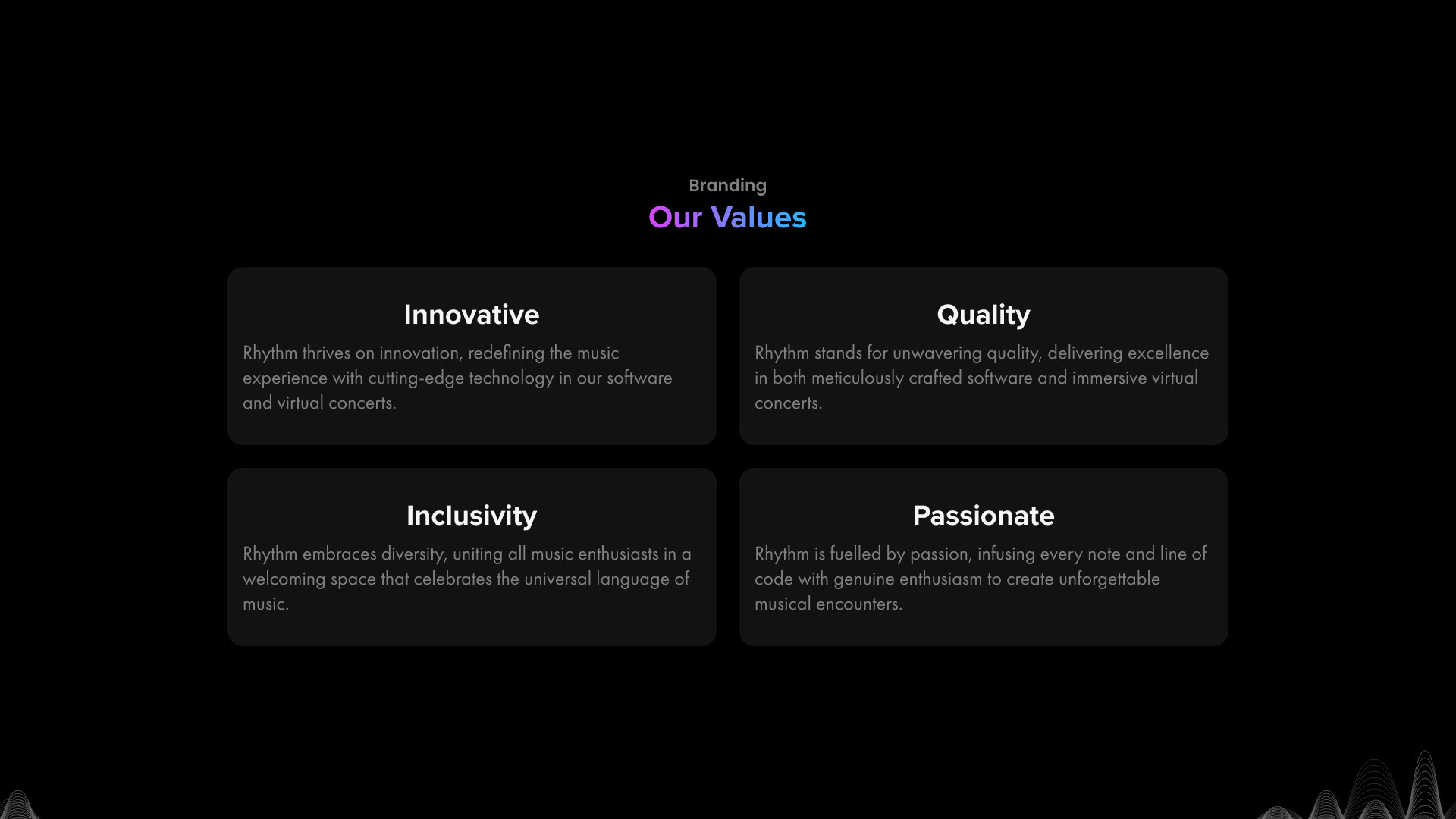 Brand Values