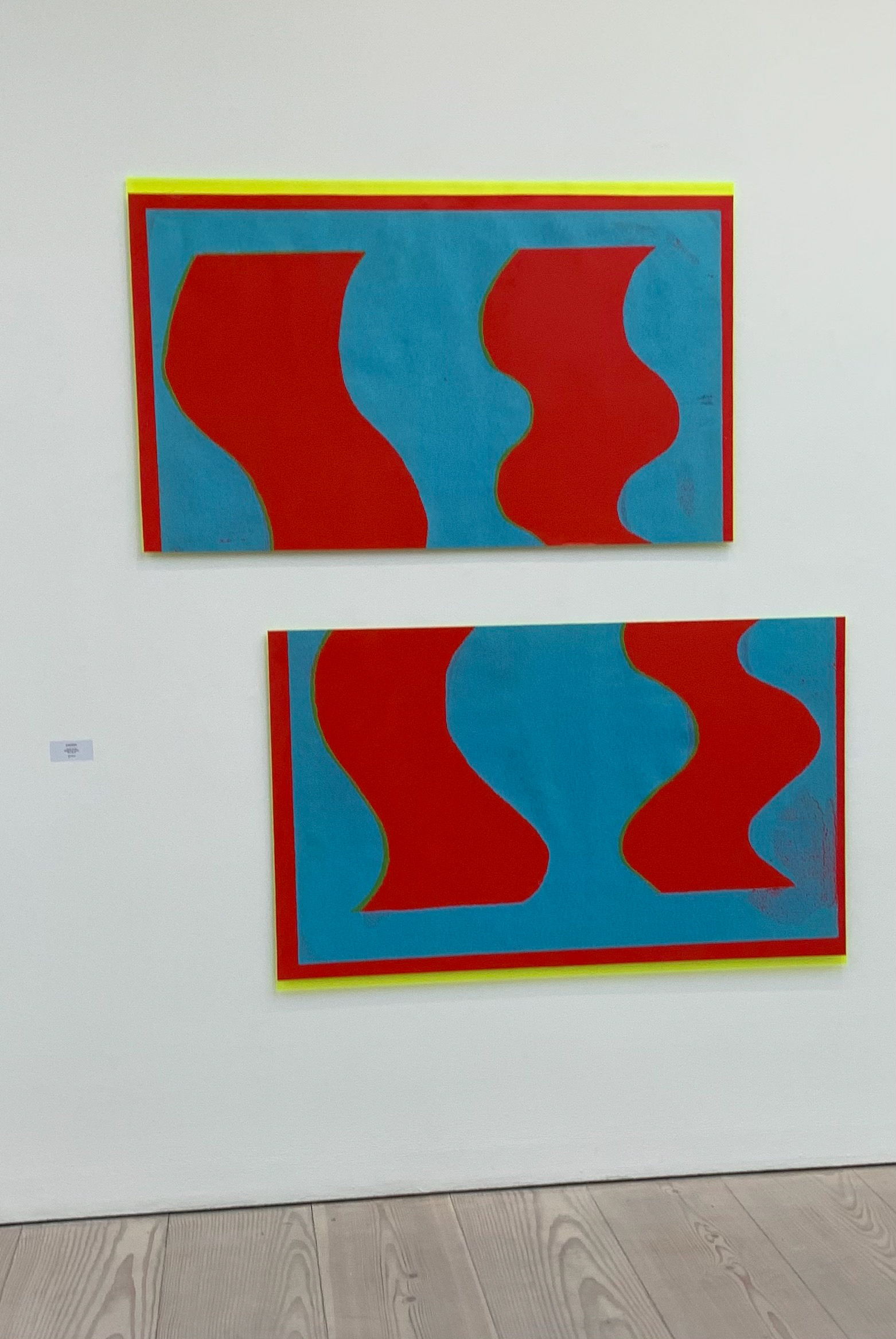 Digitally printed and edited screenprint mounted onto 5mm fluorescent acid green perspex, approximately 180 x 180 cm