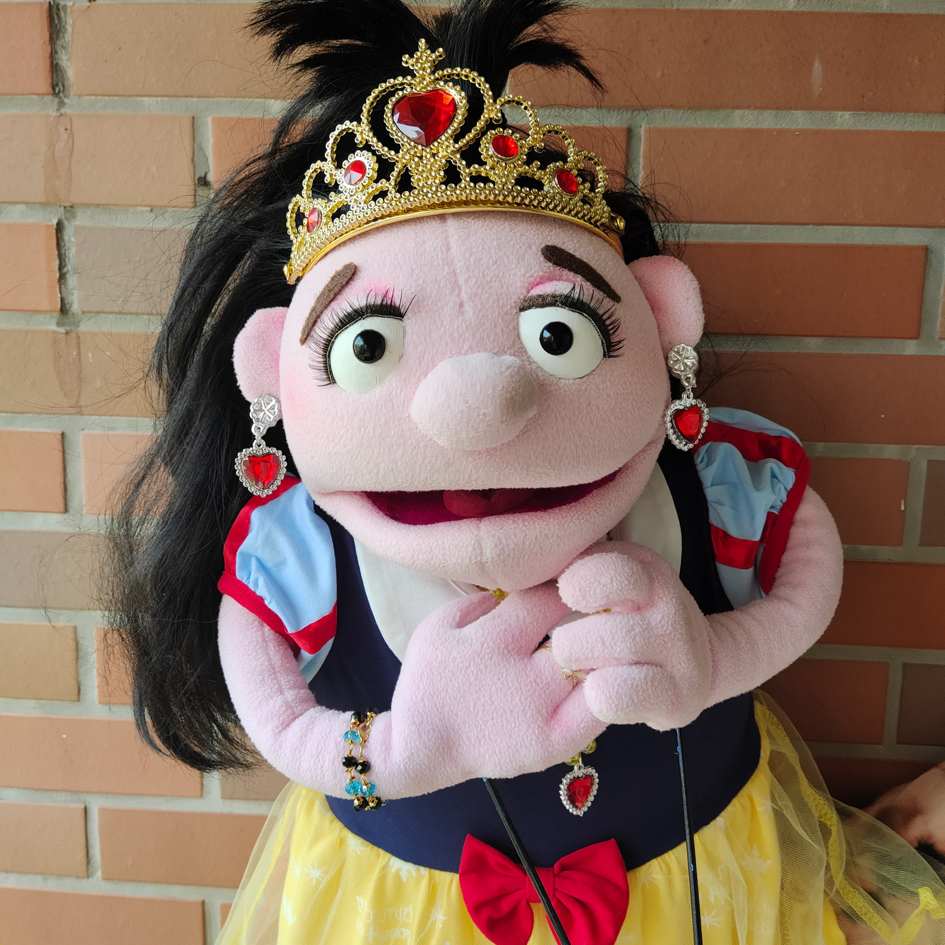Puppet as Snow White Princess - Monica The Puppet