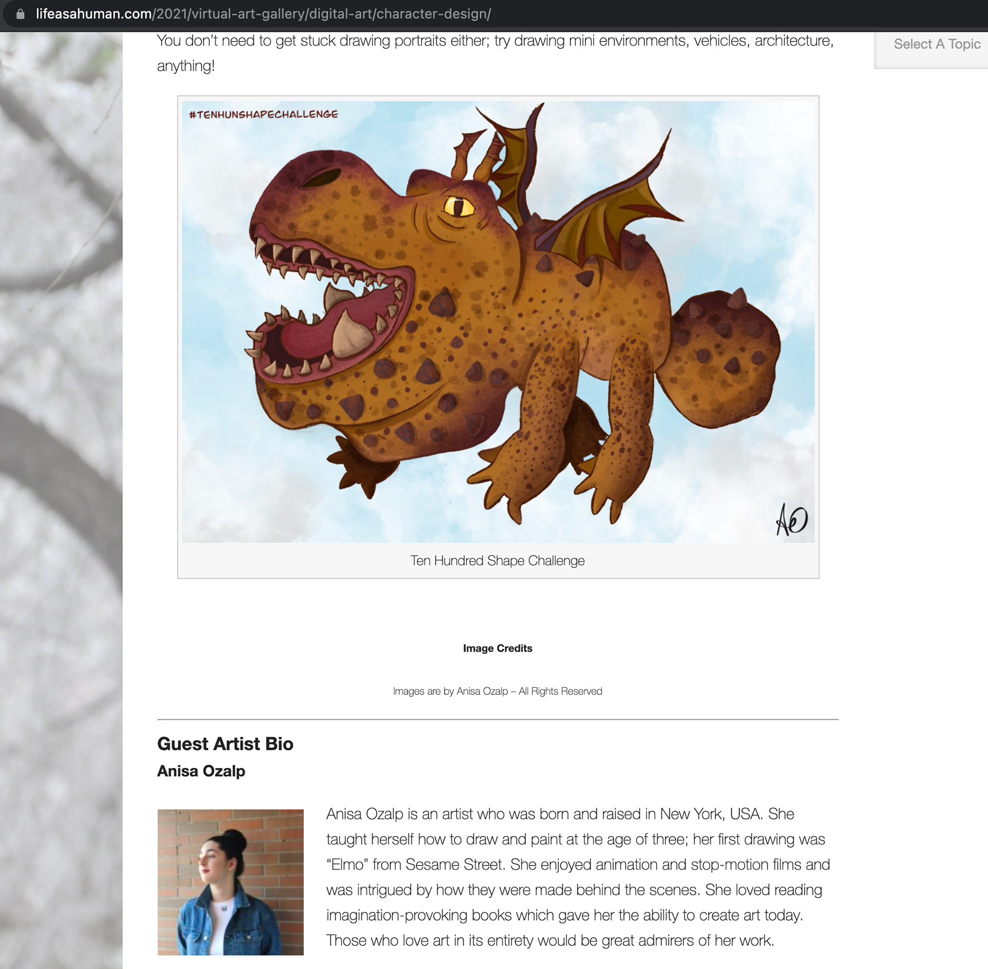 Lifeasahuman Character Design Article