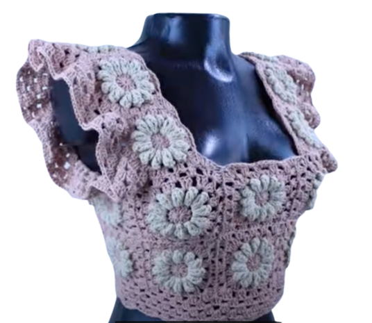 Corchet Vest Front