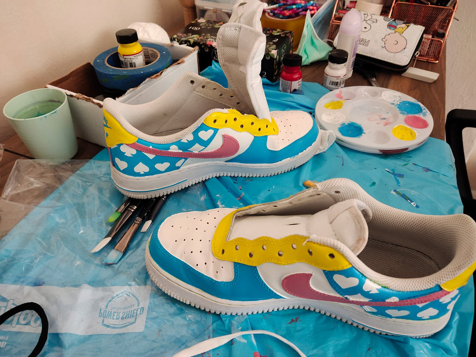 Customized Sneakers by  Anisa Ozalp
