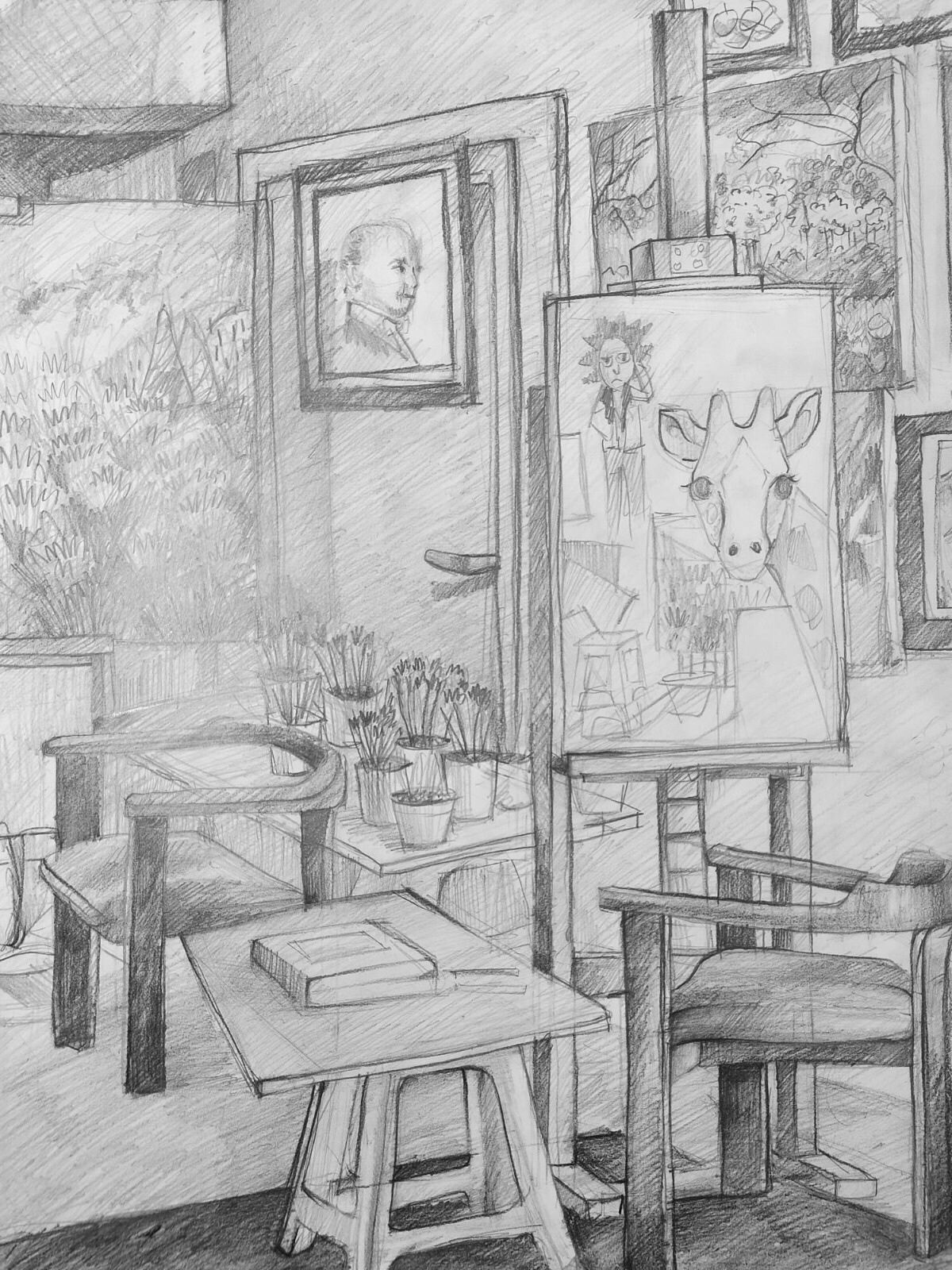 STILL LIFE DRAWING