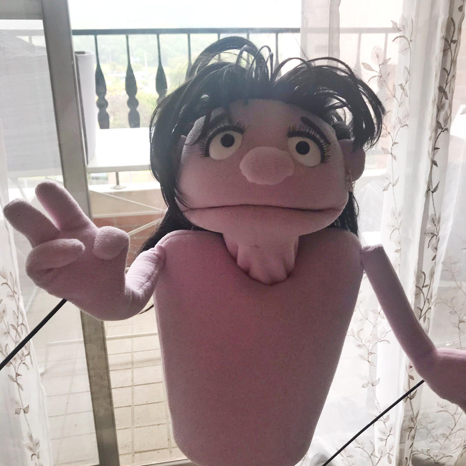 Puppet hands sowned