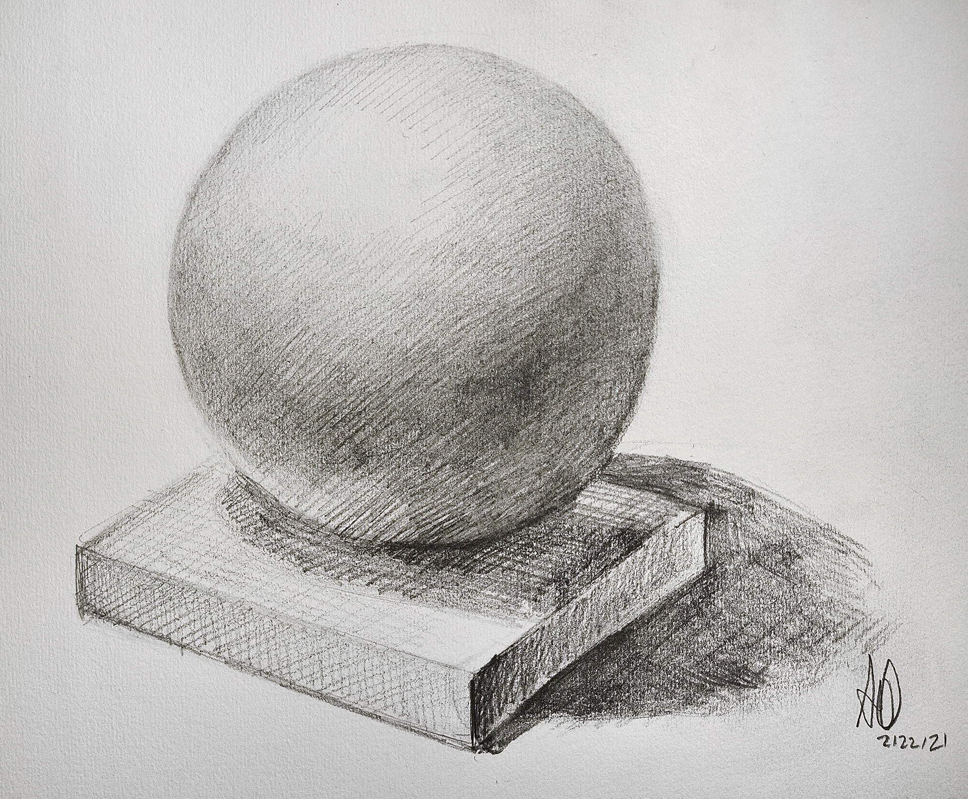 Still Life of Sphere