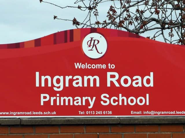 Ingram Road School Sign