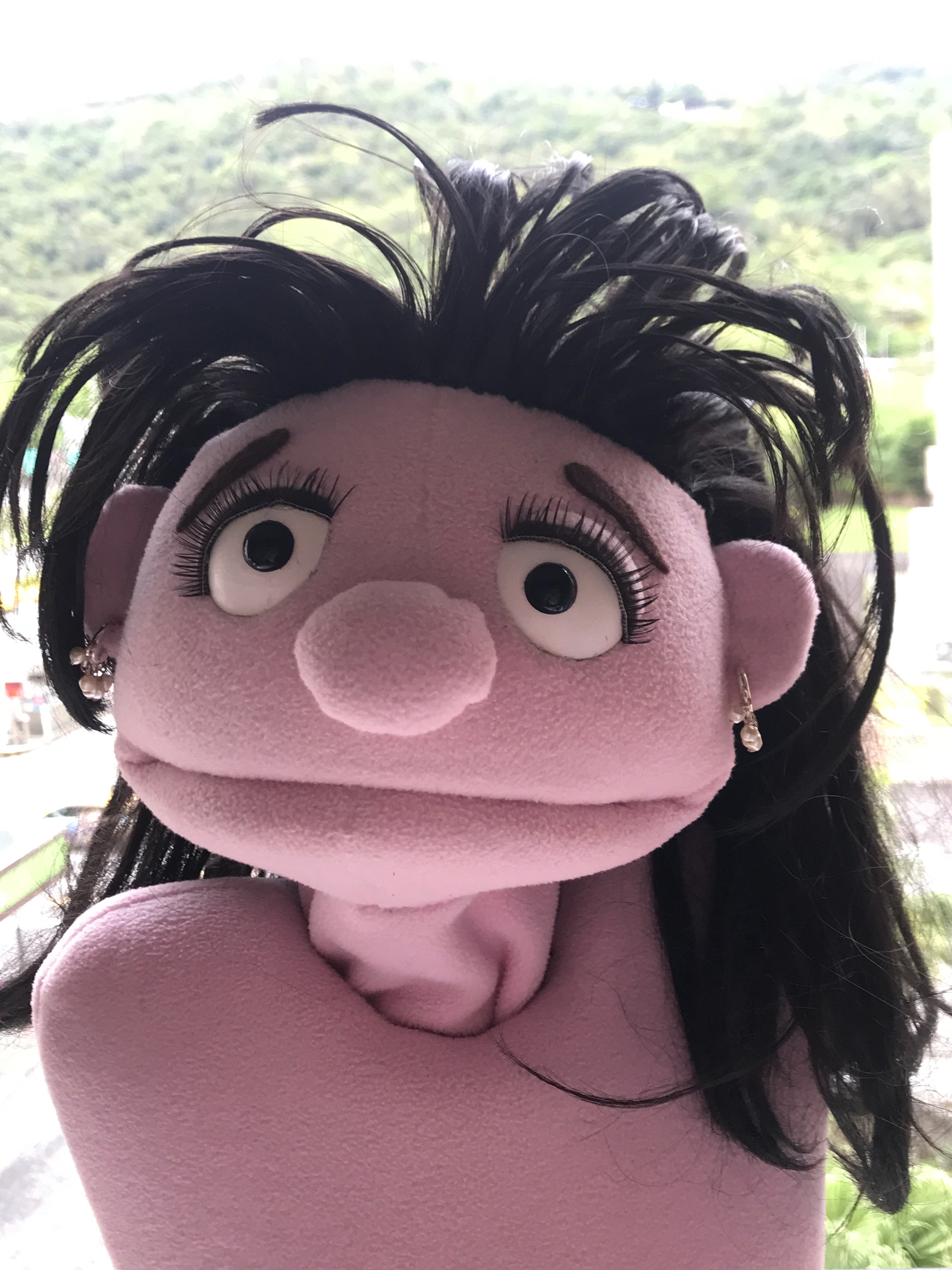 Puppet eyelashes