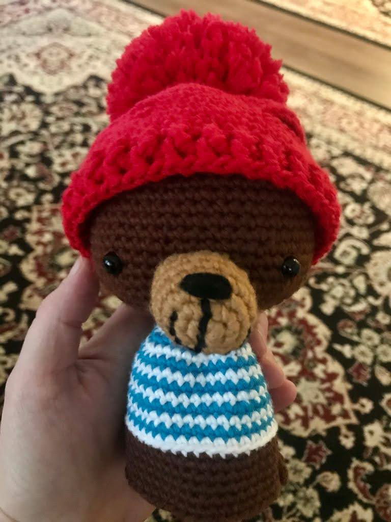 Crochet Bear WIP