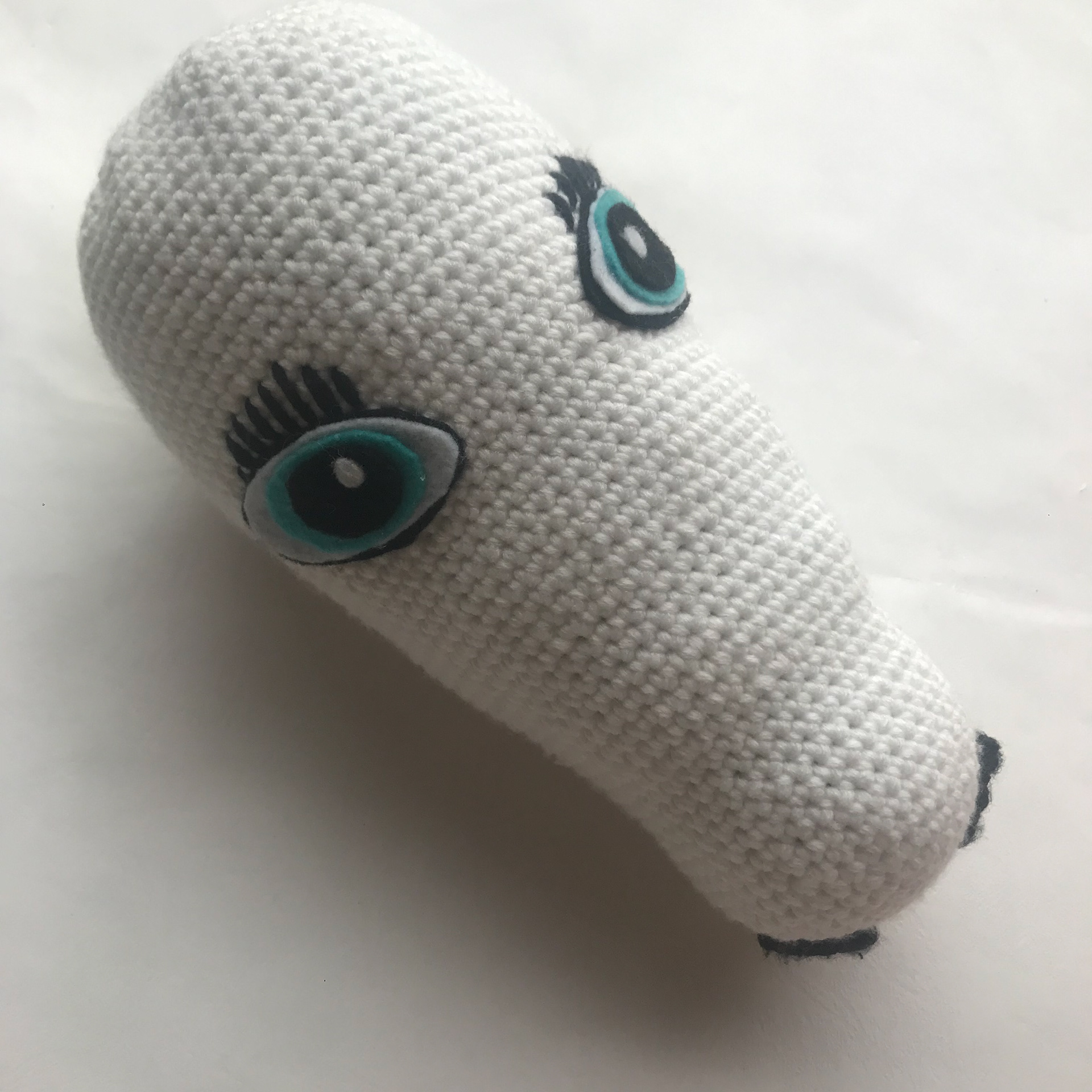 Horse Head WIP Crochet