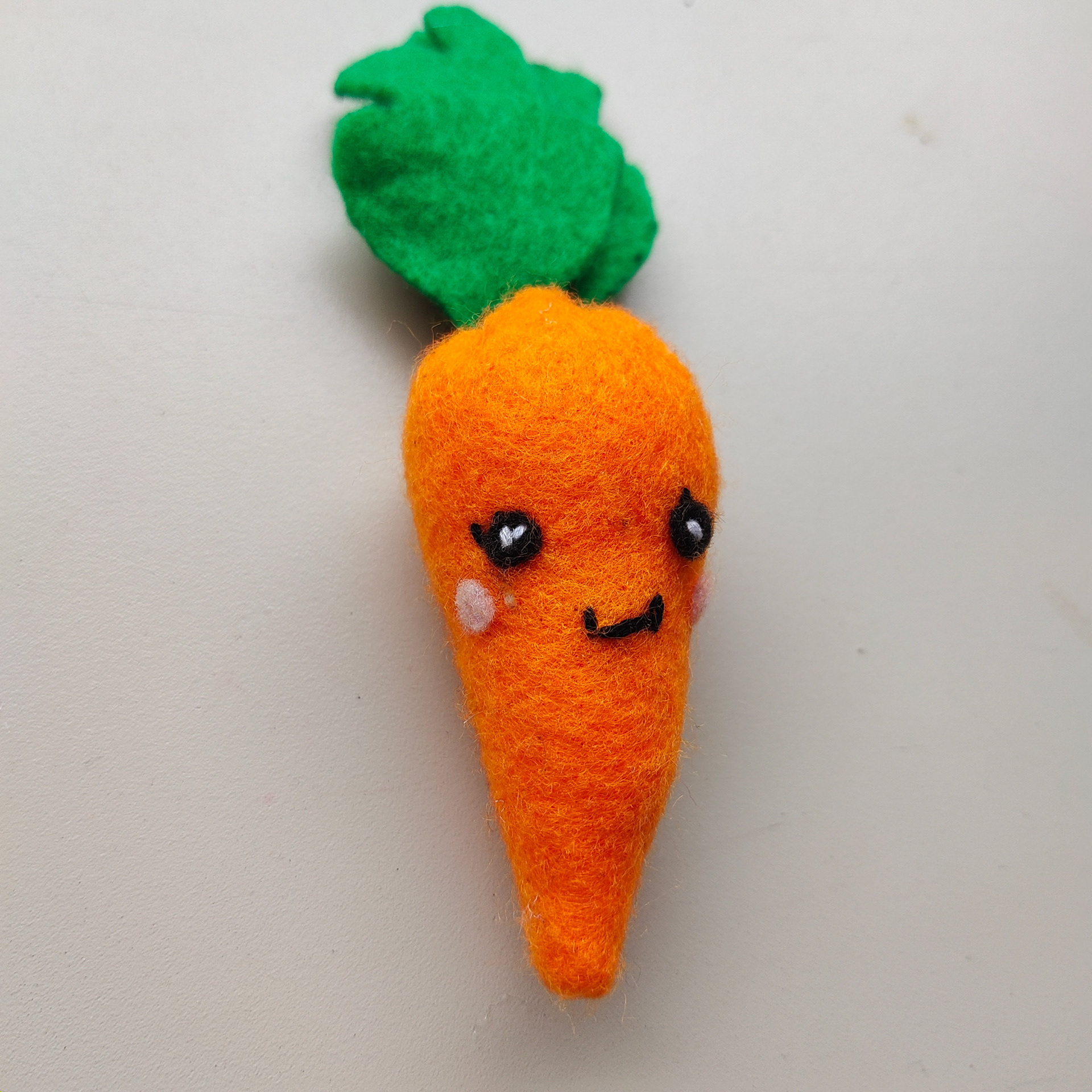 Carrot Felt Toy
