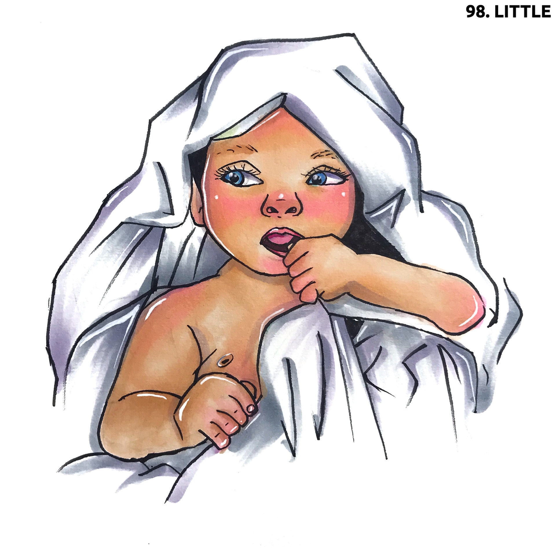 Cute Baby Portrait