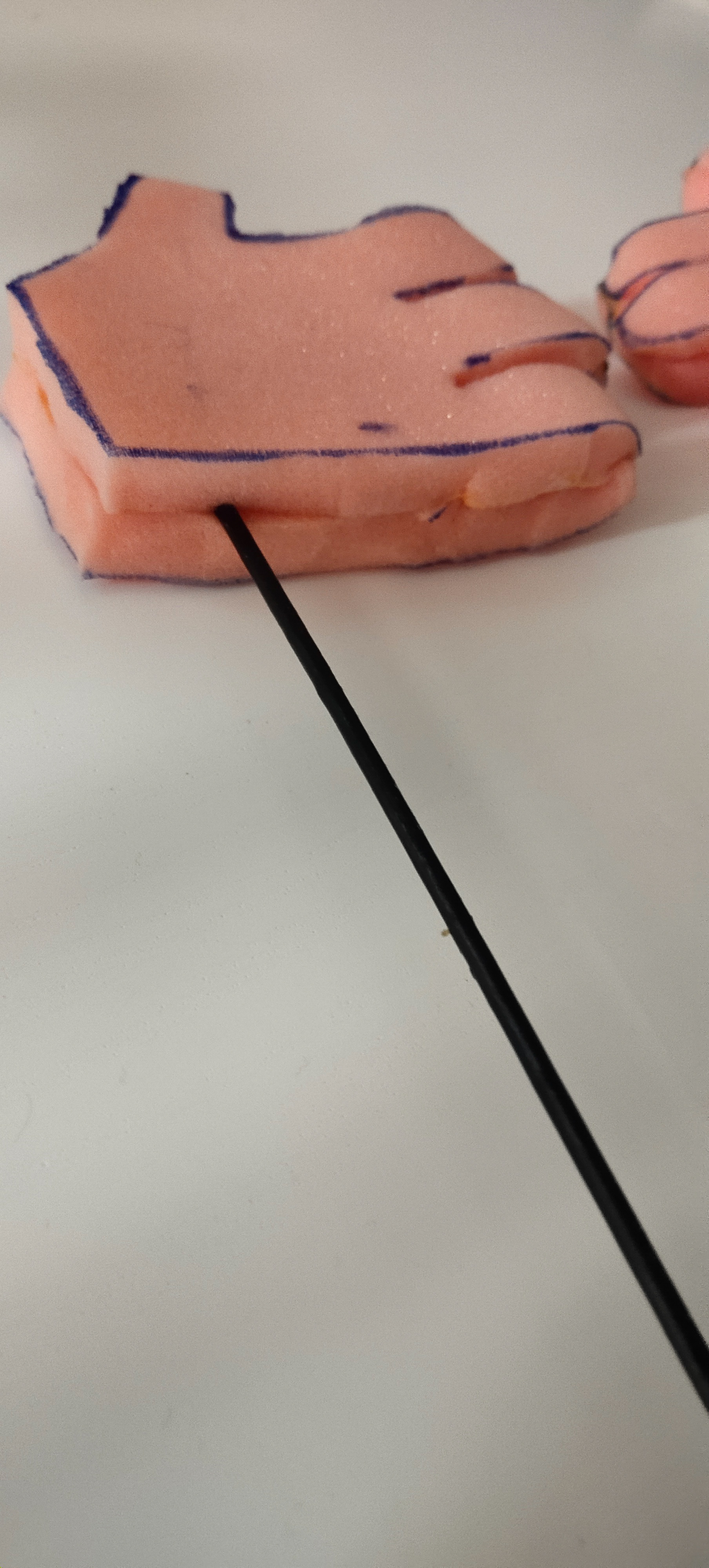 Puppet hand foam