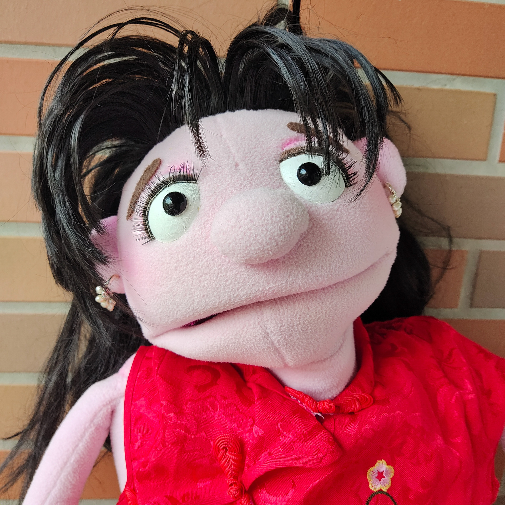 Puppet Chinese dress - Monica The Puppet