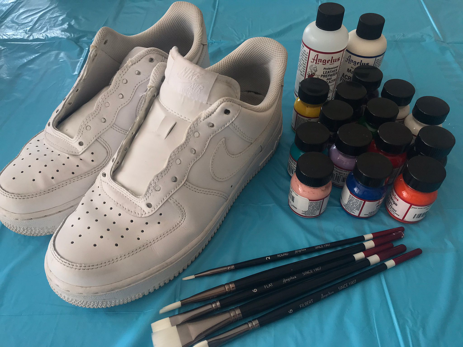 Customized Sneakers by Anisa Ozalp