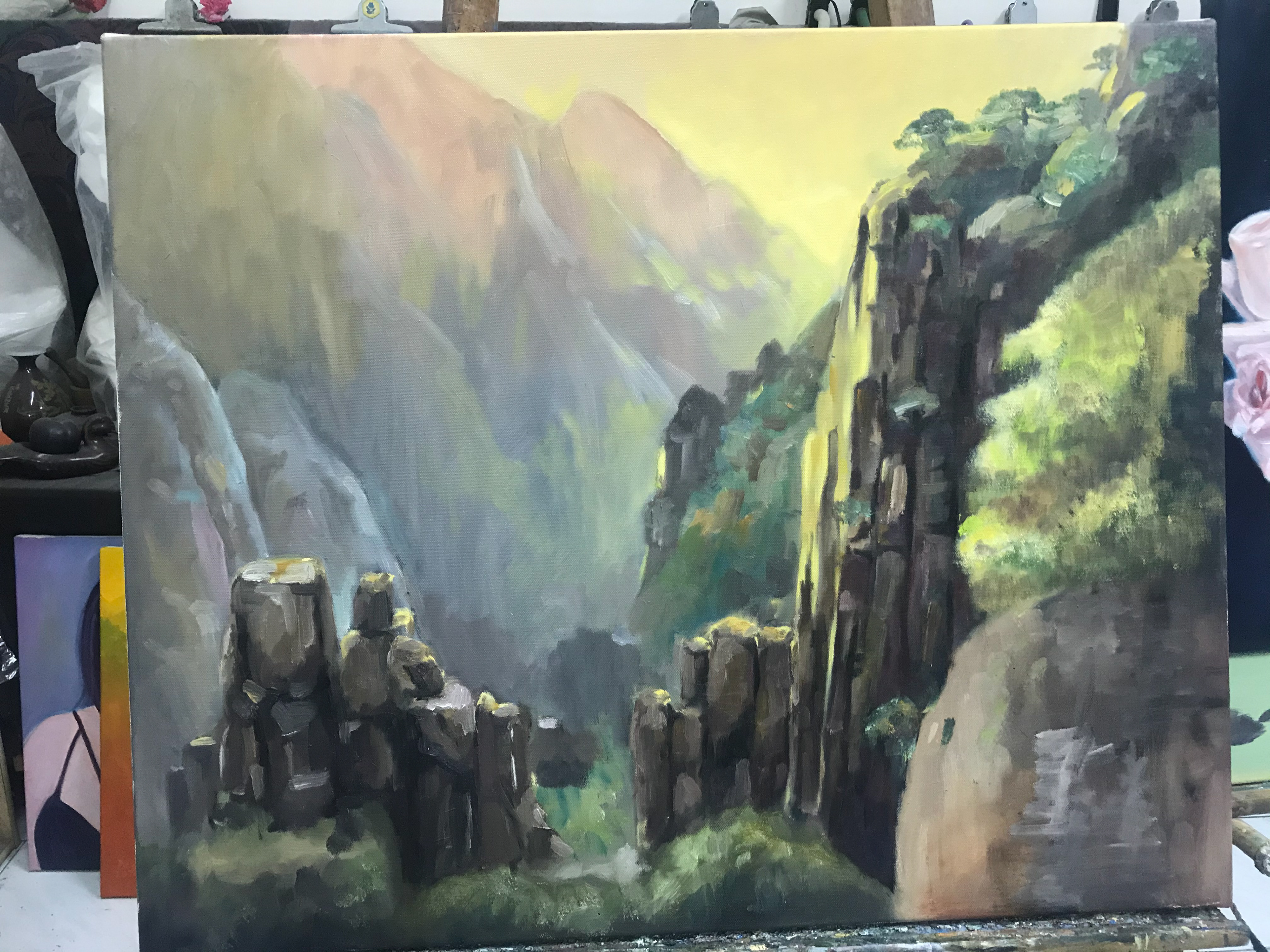 Mountain scenery