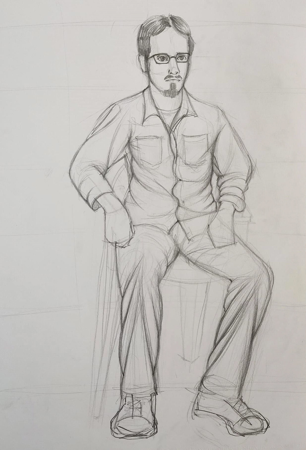 HUMAN ANATOMY DRAWING