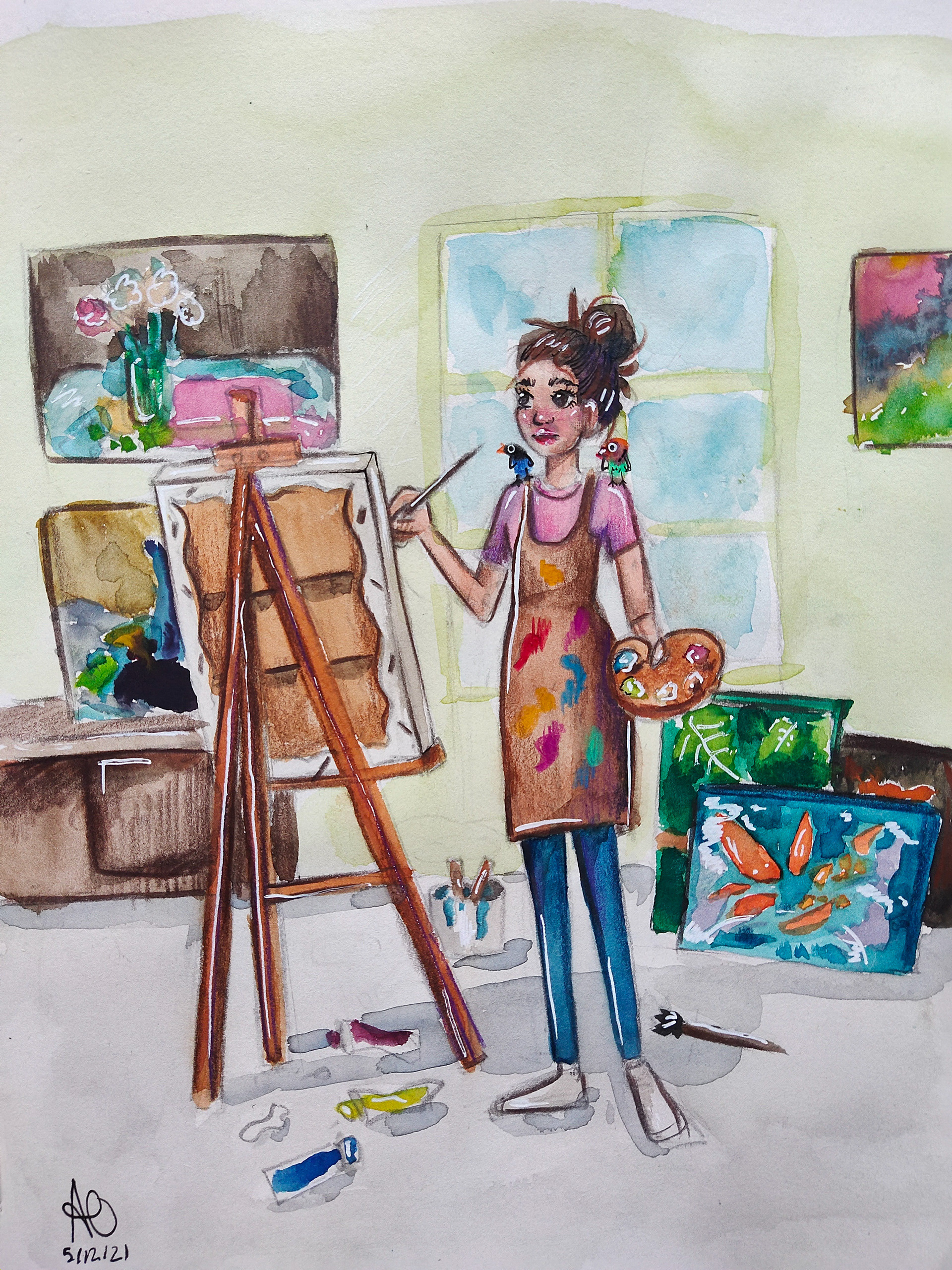 Anisa Ozalp's Studio