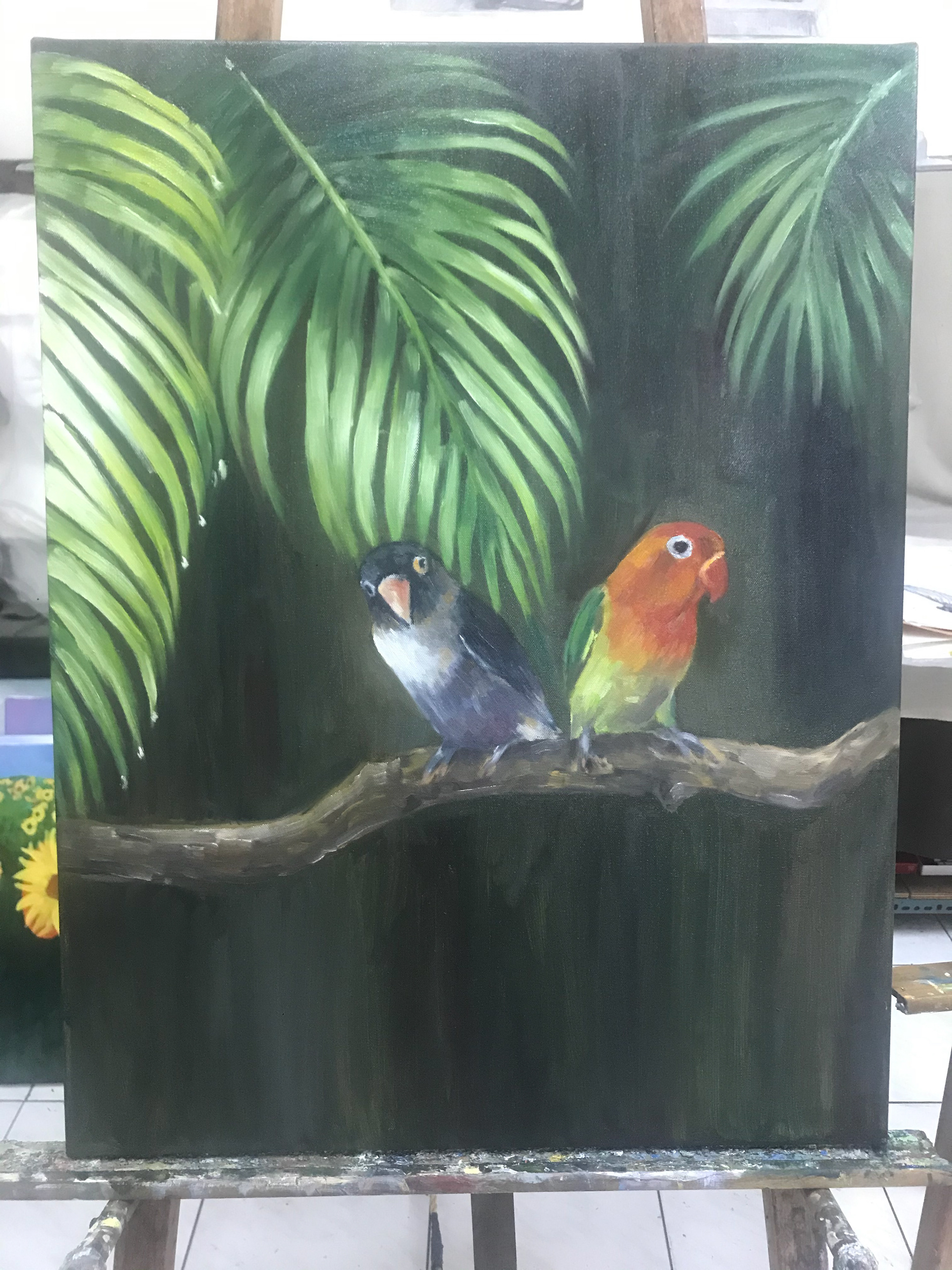 My Lovebirds: Berry & Mango