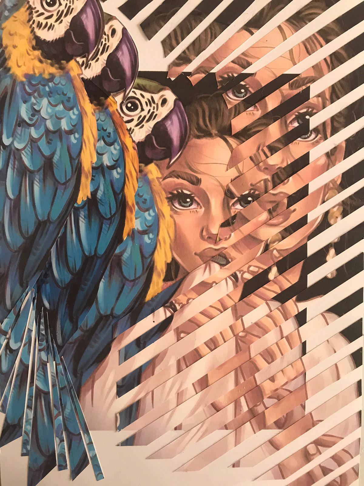 Optical Illusion Art by Anisa Ozalp