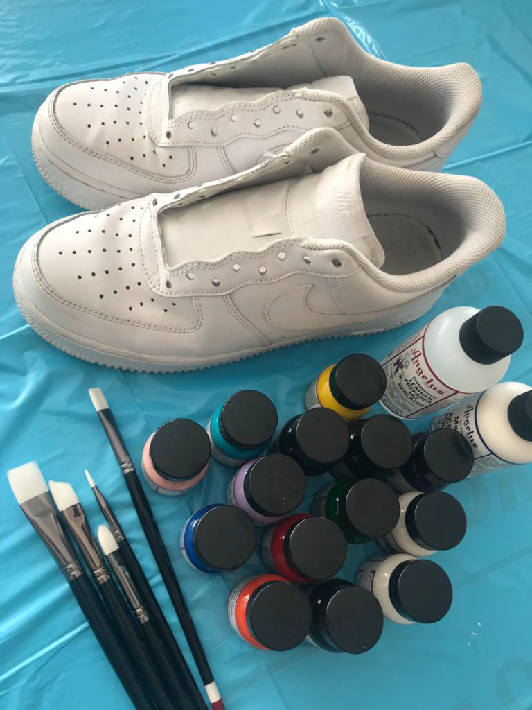 Customized Sneakers by  Anisa Ozalp